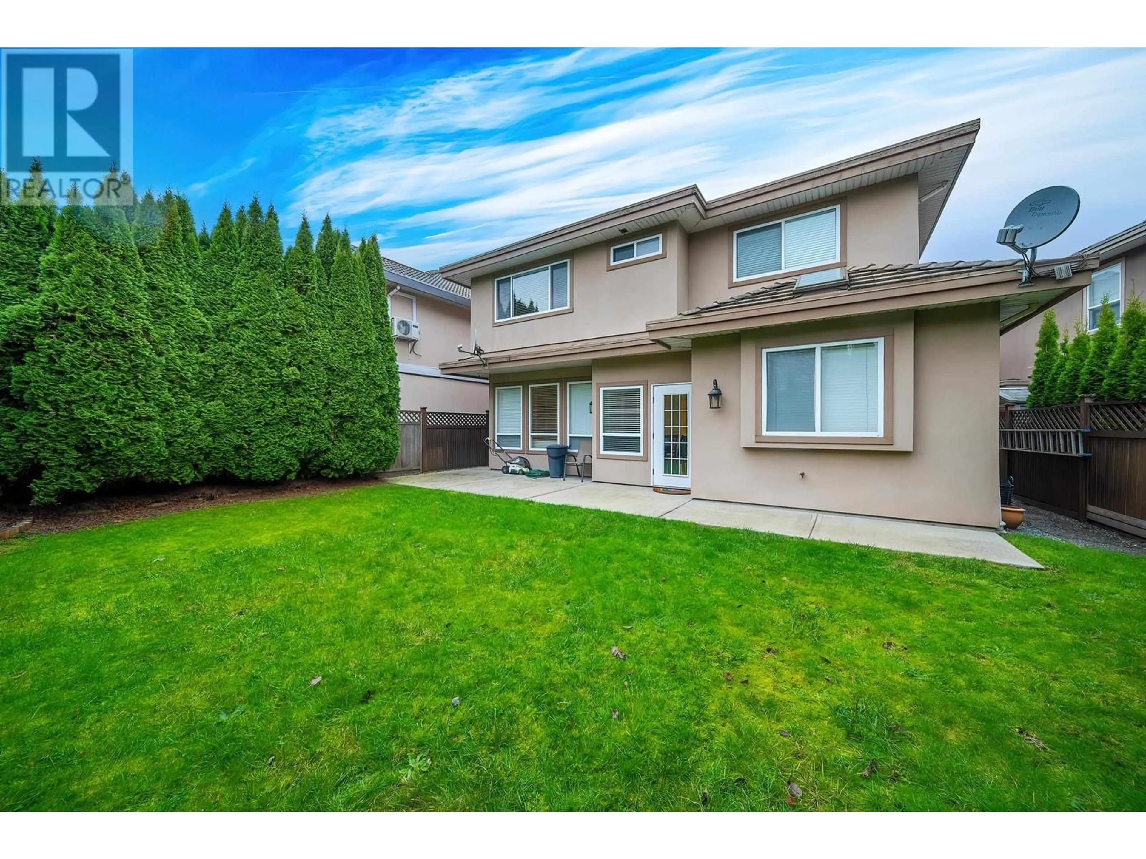 Frontside or backside of a home, the fenced backyard for 4560 WYNE CRESCENT, Richmond British Columbia V6V2V3