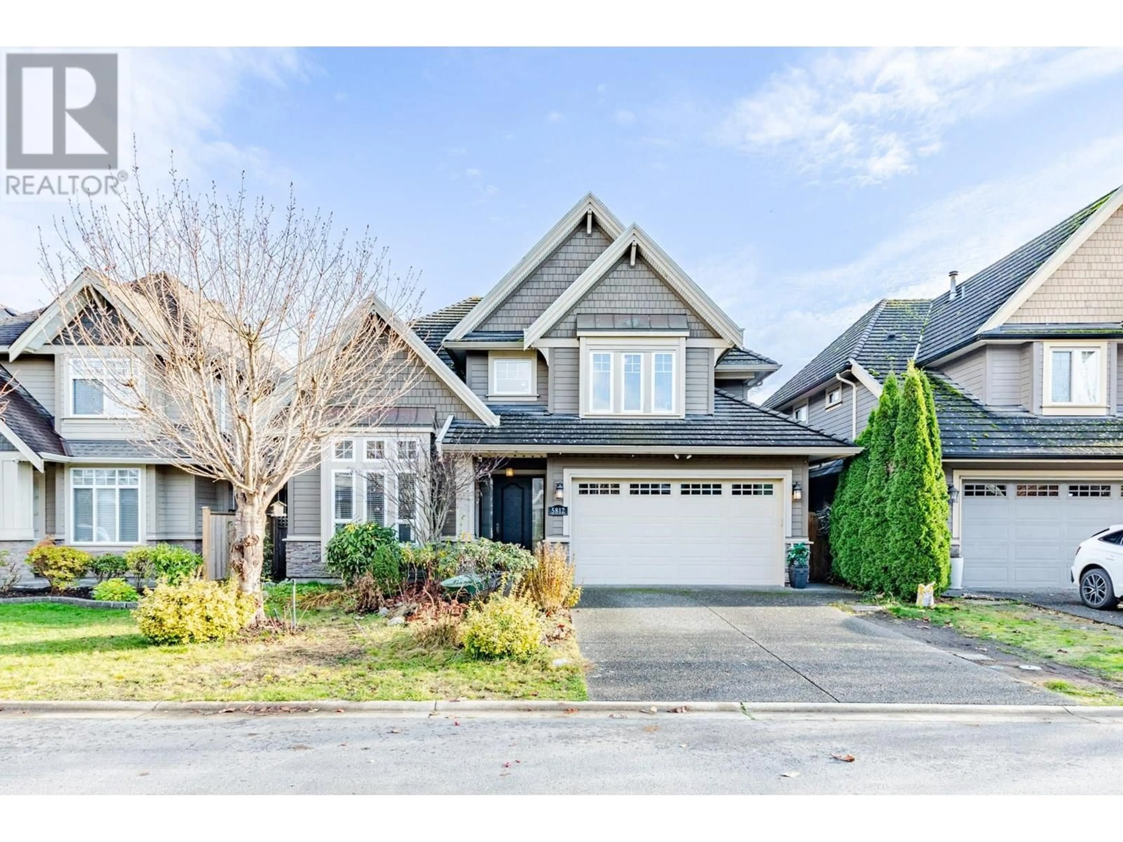 Frontside or backside of a home, the street view for 5812 FAIR WYND, Delta British Columbia V4K5H1