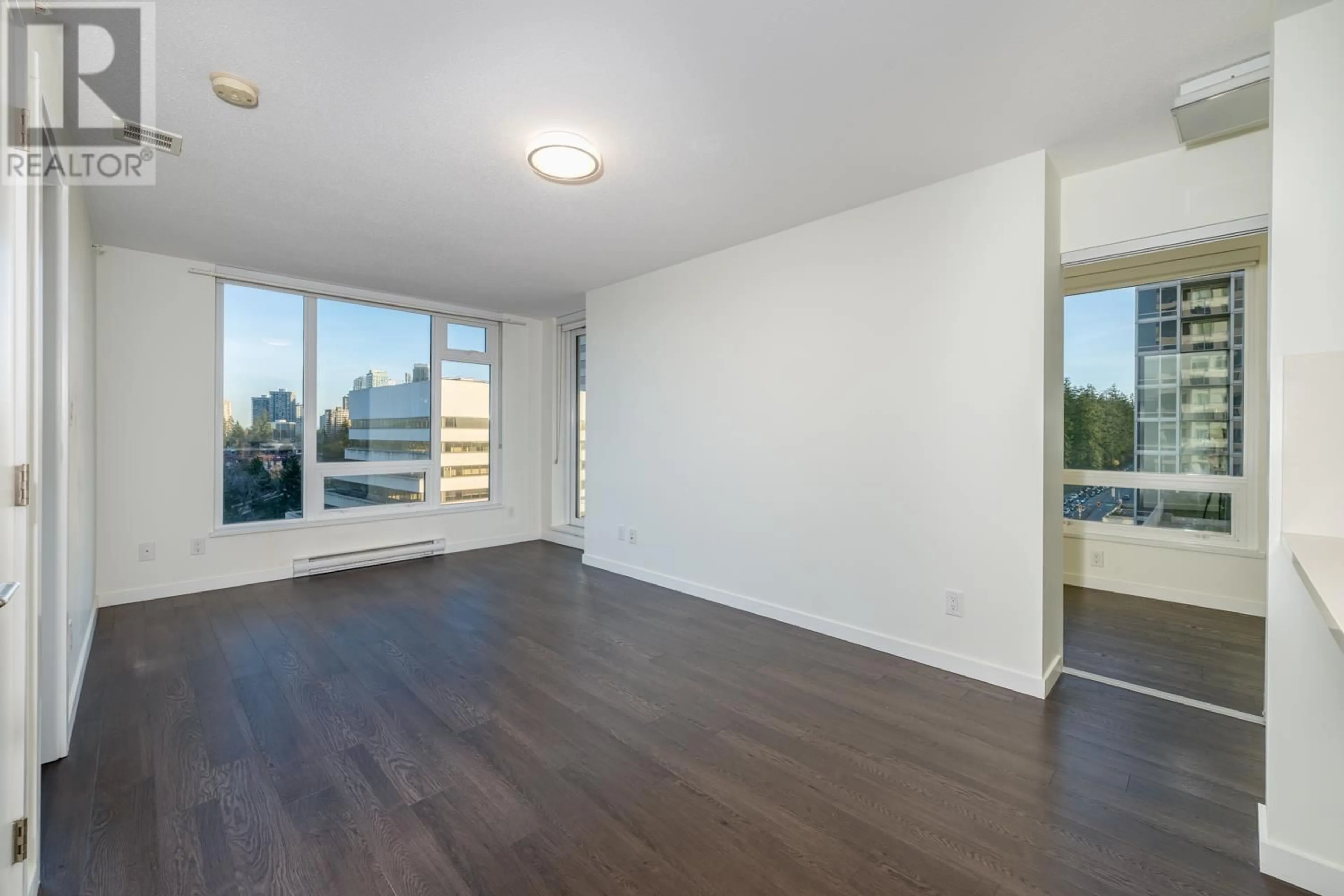 A pic of a room, wood floors for 1607 5515 BOUNDARY ROAD, Vancouver British Columbia V5R0E3