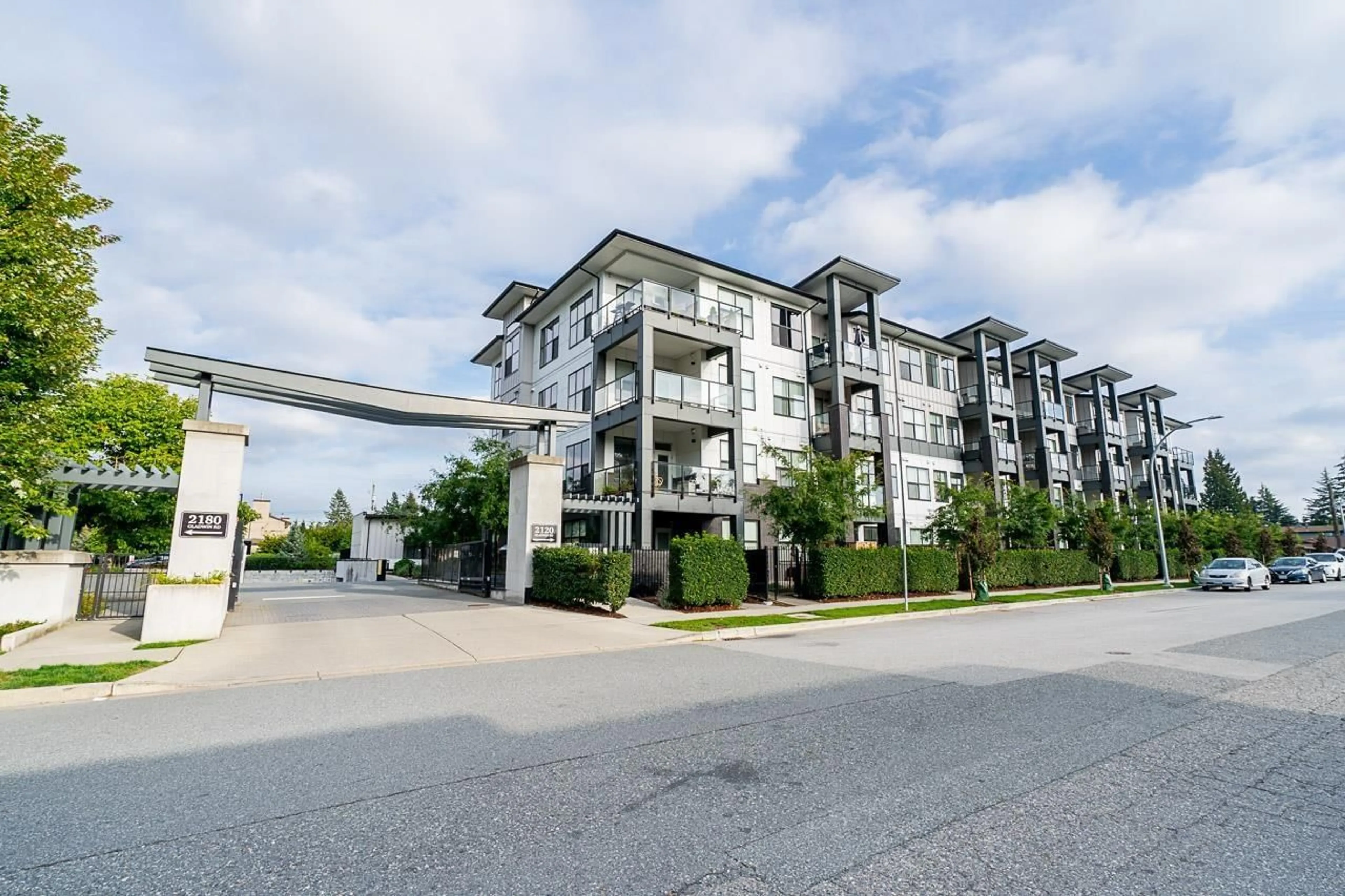 A pic from exterior of the house or condo, the street view for 119 2120 GLADWIN ROAD, Abbotsford British Columbia V2S0L7