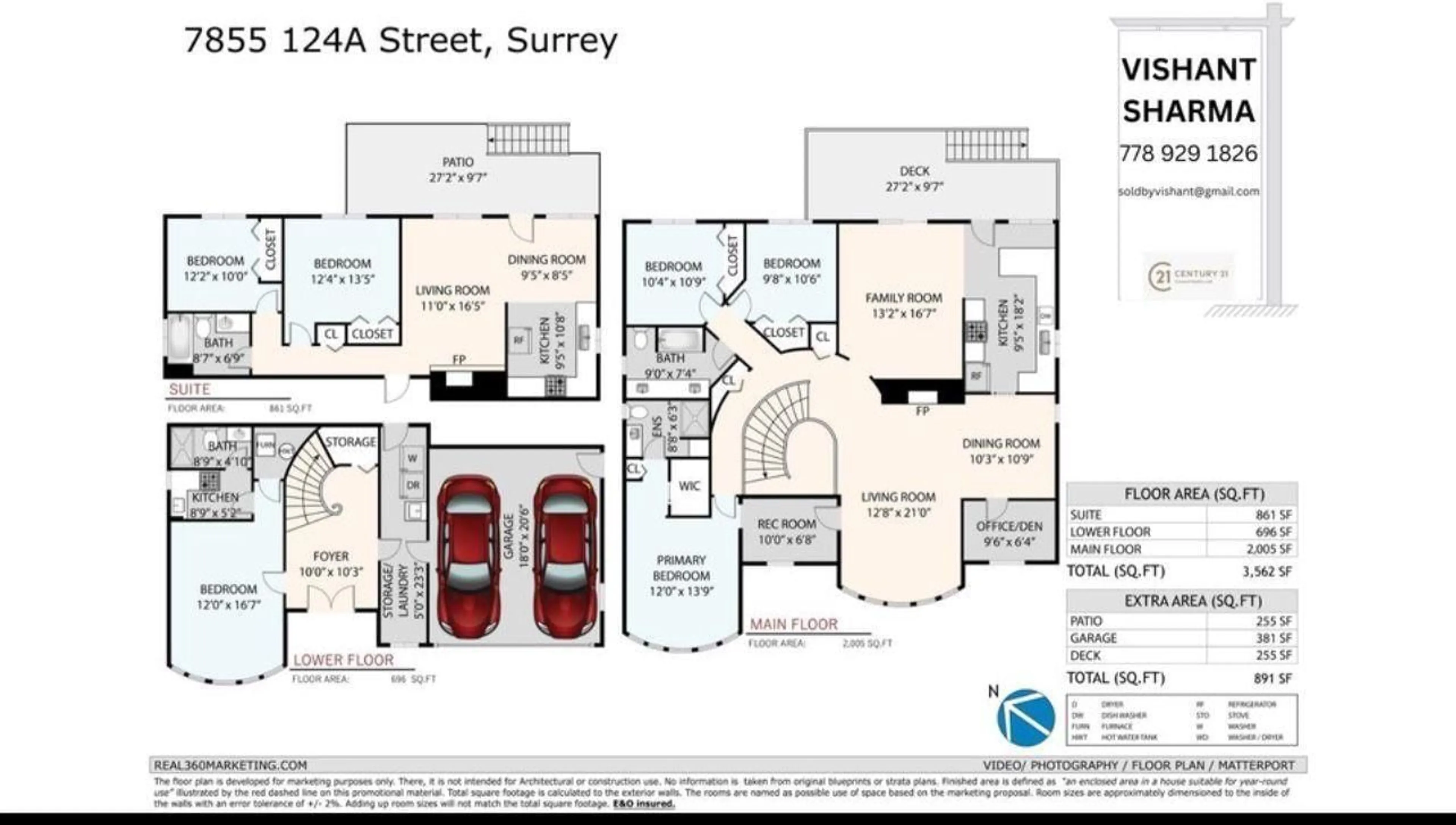 Floor plan for 7855 124A STREET, Surrey British Columbia V3W8P1