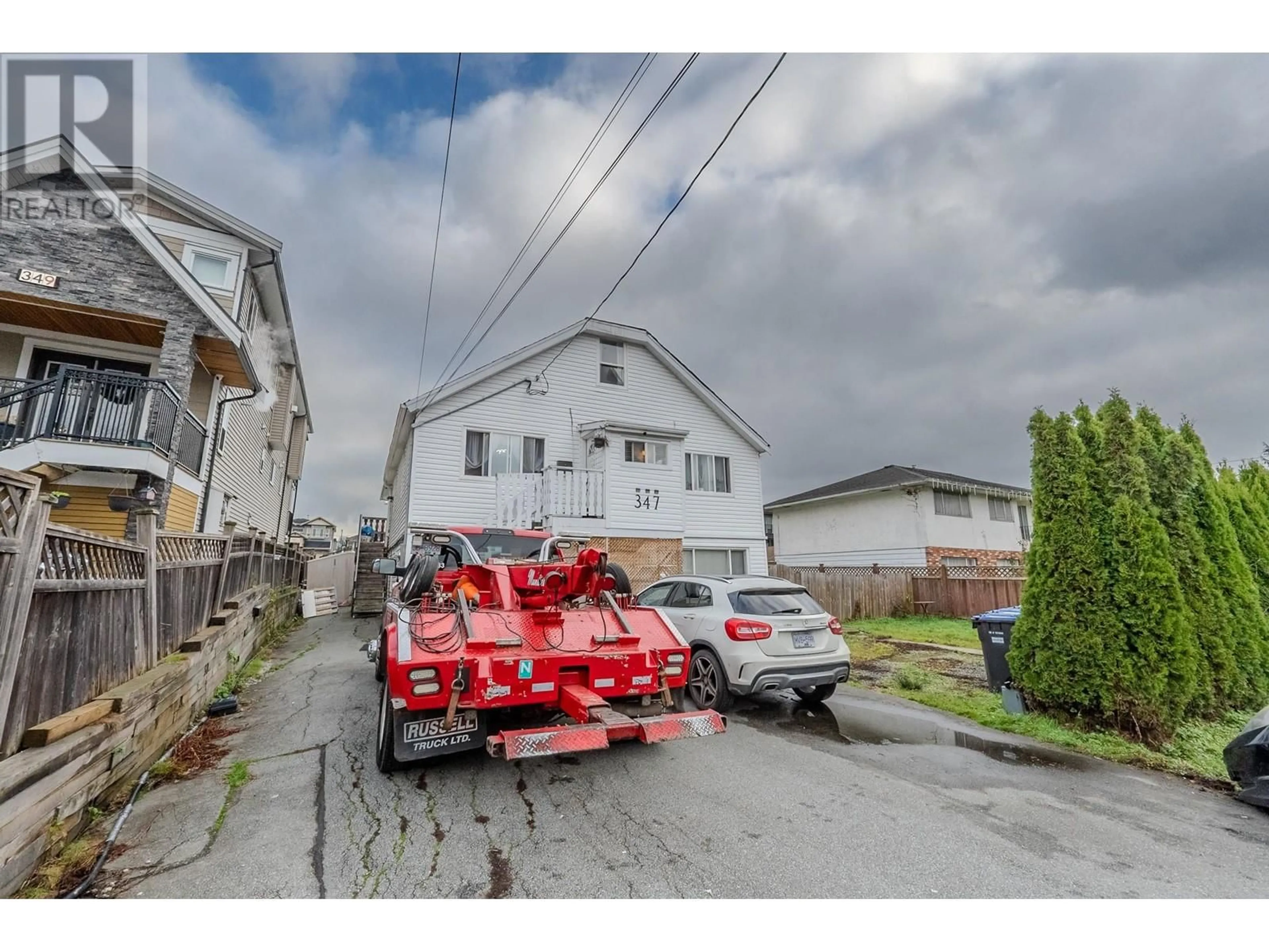 Frontside or backside of a home, the street view for 347 PEMBINA STREET, New Westminster British Columbia V3M5J5