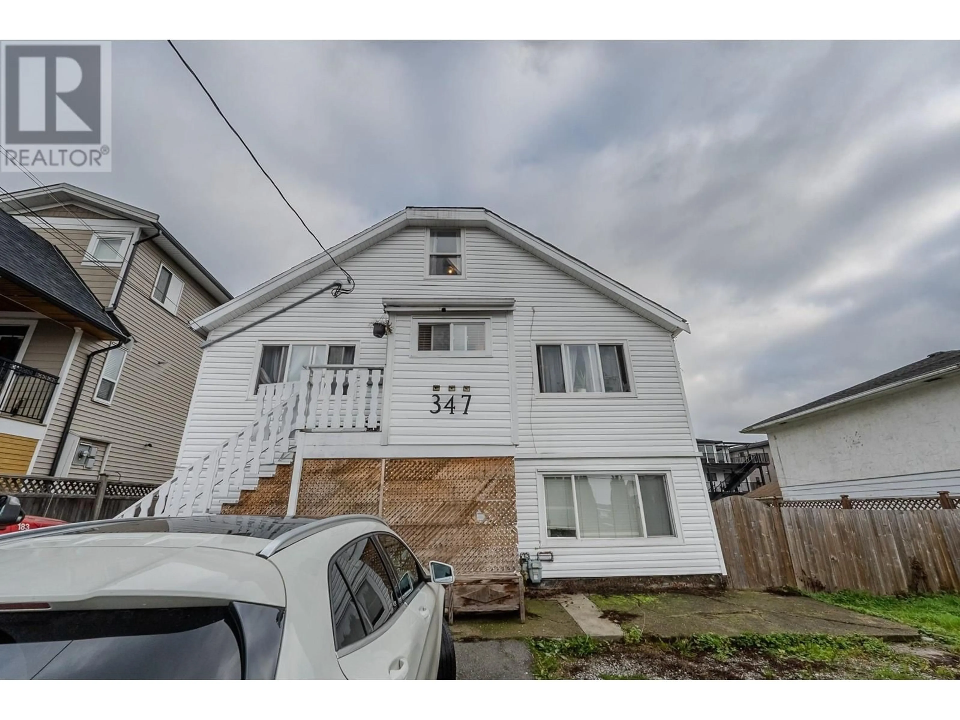 Frontside or backside of a home, the street view for 347 PEMBINA STREET, New Westminster British Columbia V3M5J5