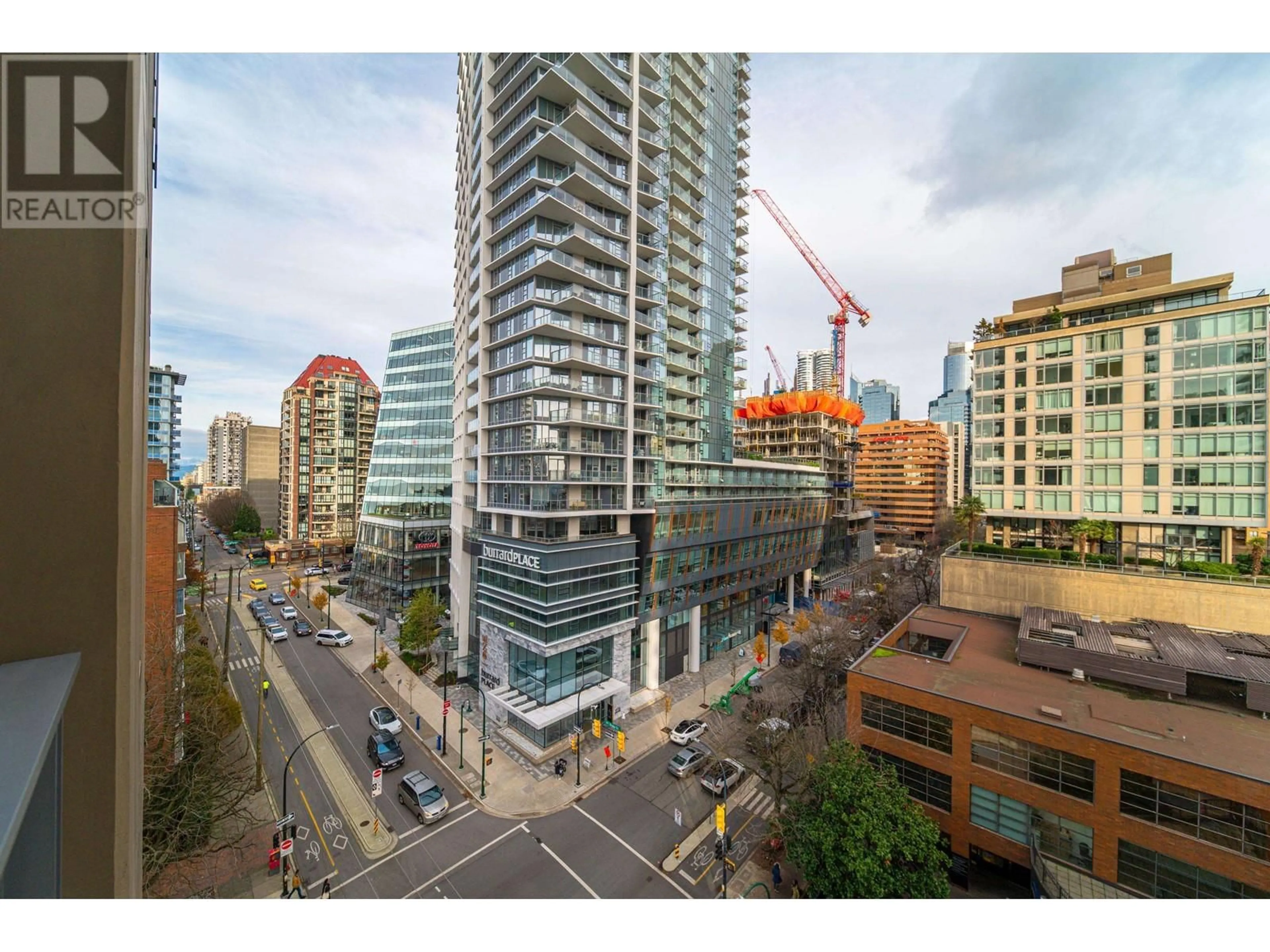 A pic from exterior of the house or condo, the view of city buildings for 1003 1308 HORNBY STREET, Vancouver British Columbia V6Z0C5