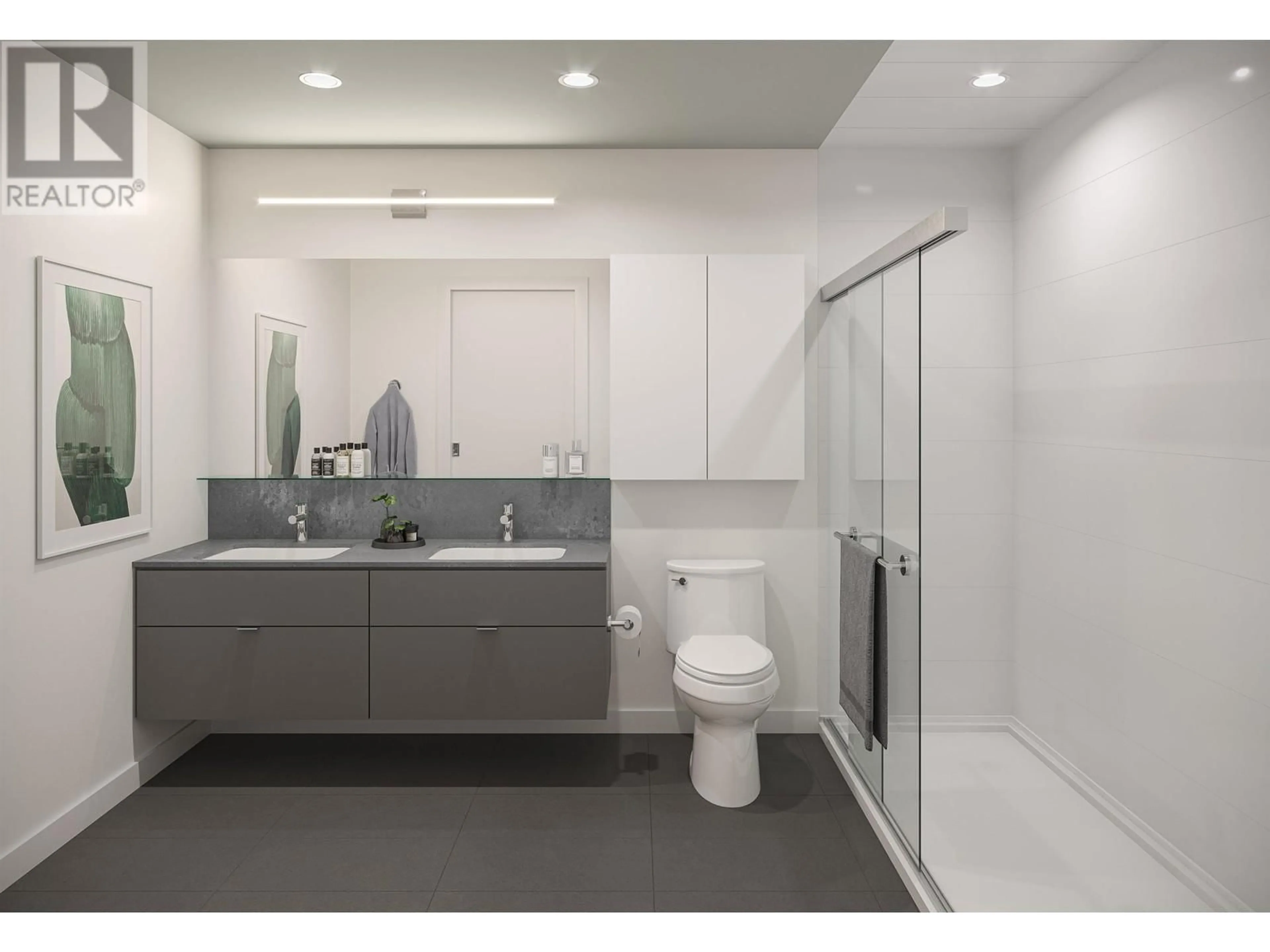 Contemporary bathroom, ceramic floors for 202 2428 SHAUGHNESSY STREET, Port Coquitlam British Columbia V3C3E5