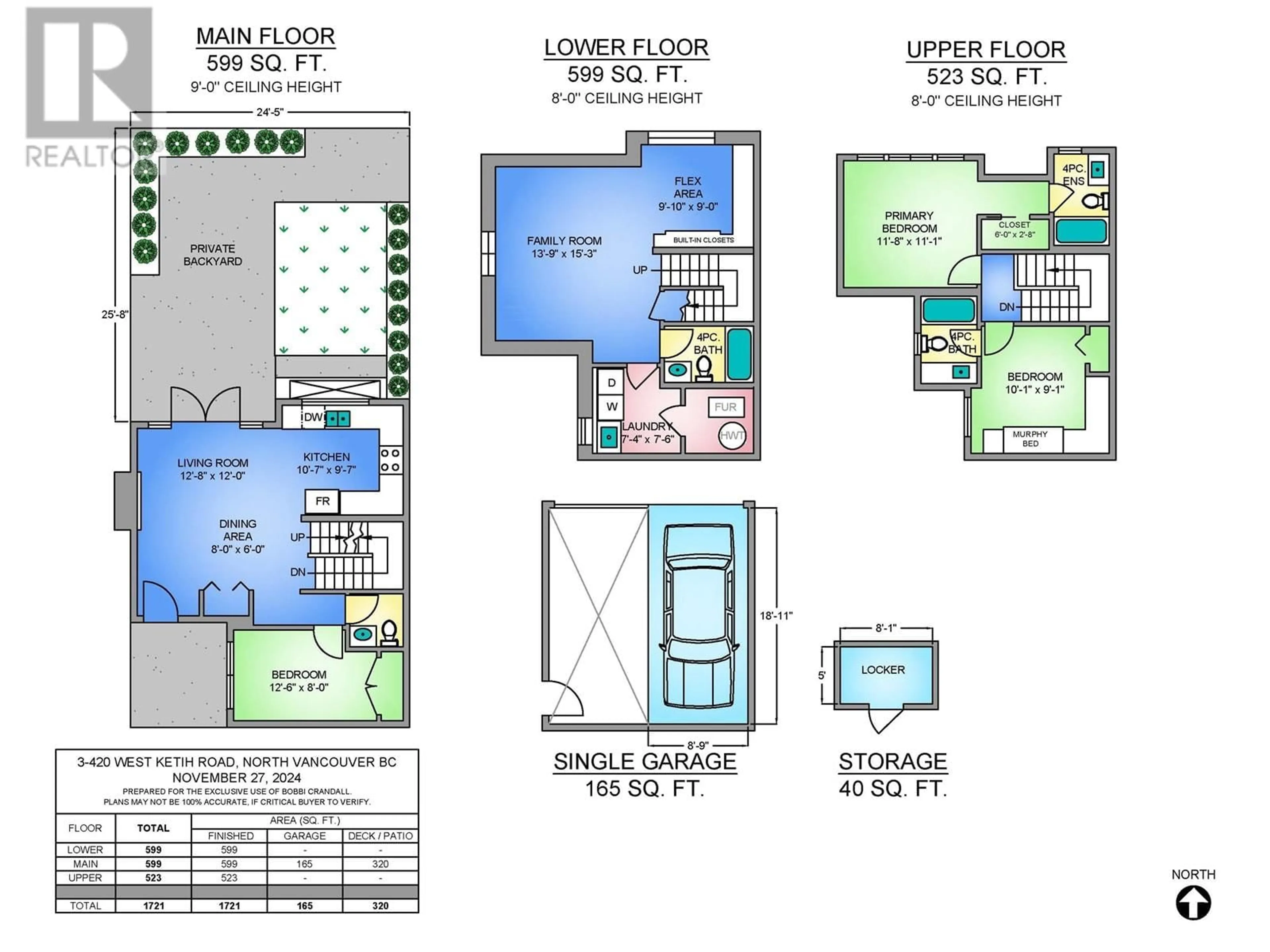 Floor plan for 3 420 W KEITH ROAD, North Vancouver British Columbia V7M1M3