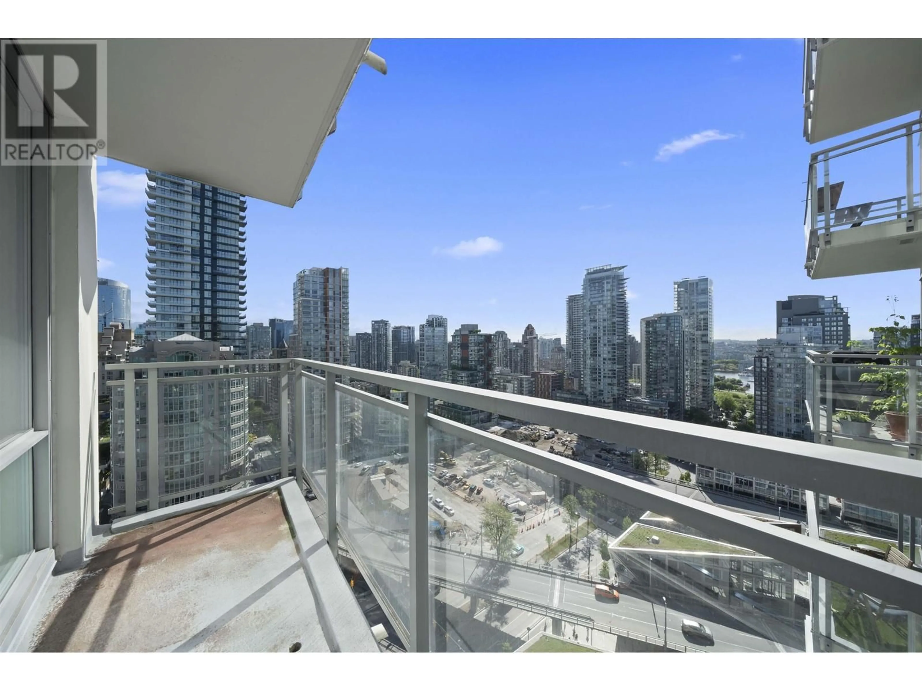 A pic from exterior of the house or condo, the view of city buildings for 2301 1455 HOWE STREET, Vancouver British Columbia V6Z1C2