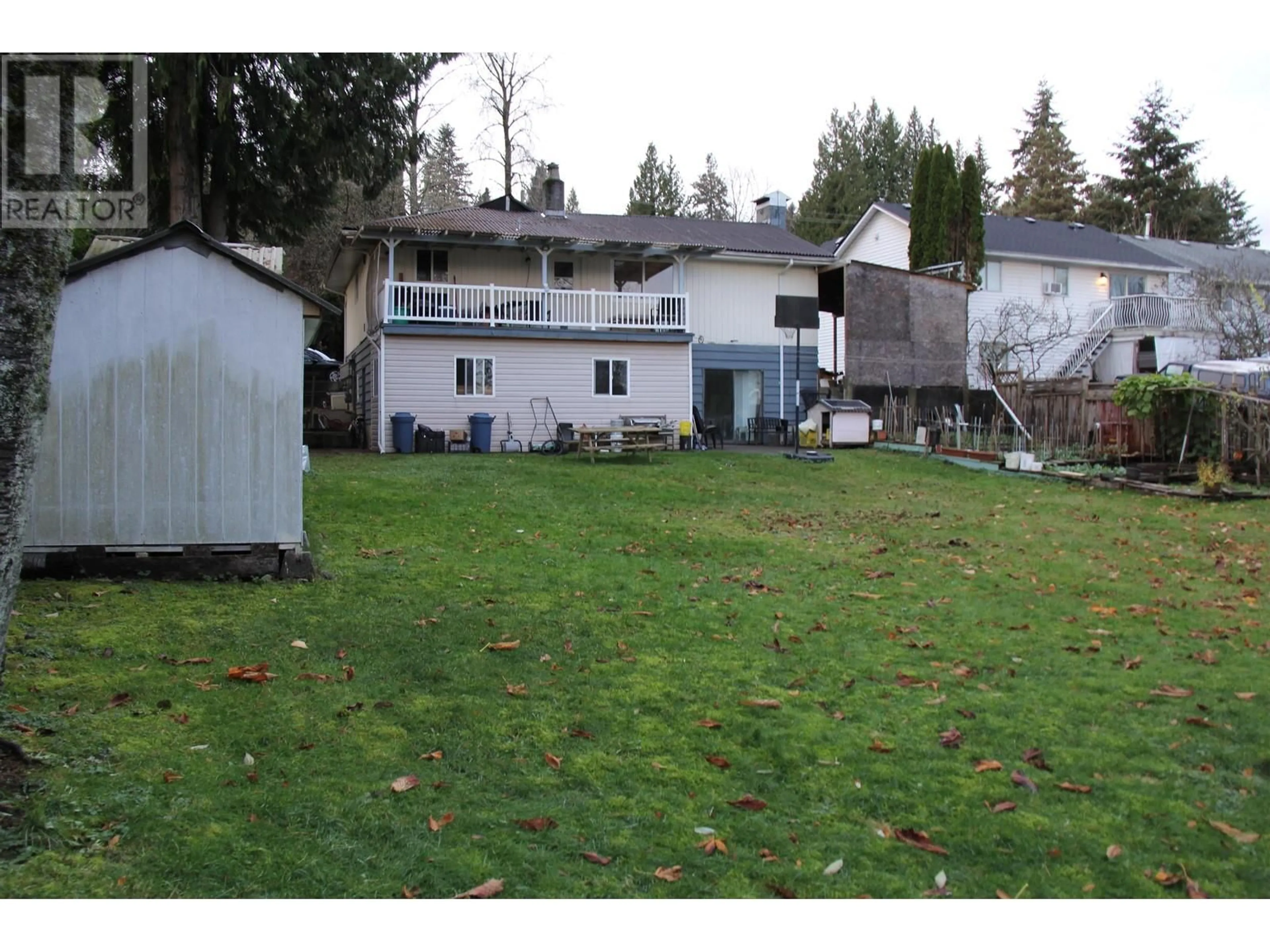 A pic from outside/outdoor area/front of a property/back of a property/a pic from drone, mountain view for 1567 PITT RIVER ROAD, Port Coquitlam British Columbia V3C1P3