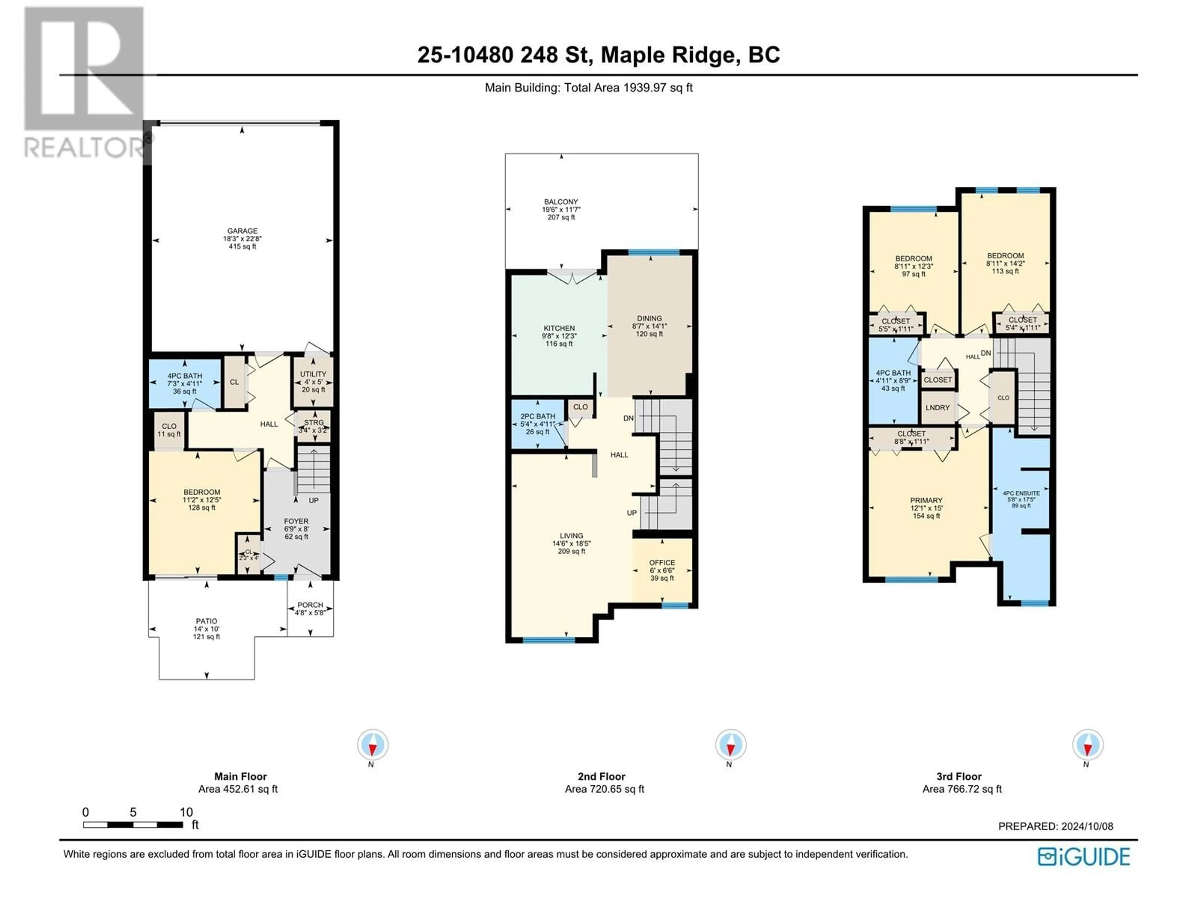 Floor plan for 25 10480 248 STREET, Maple Ridge British Columbia V2W0J4