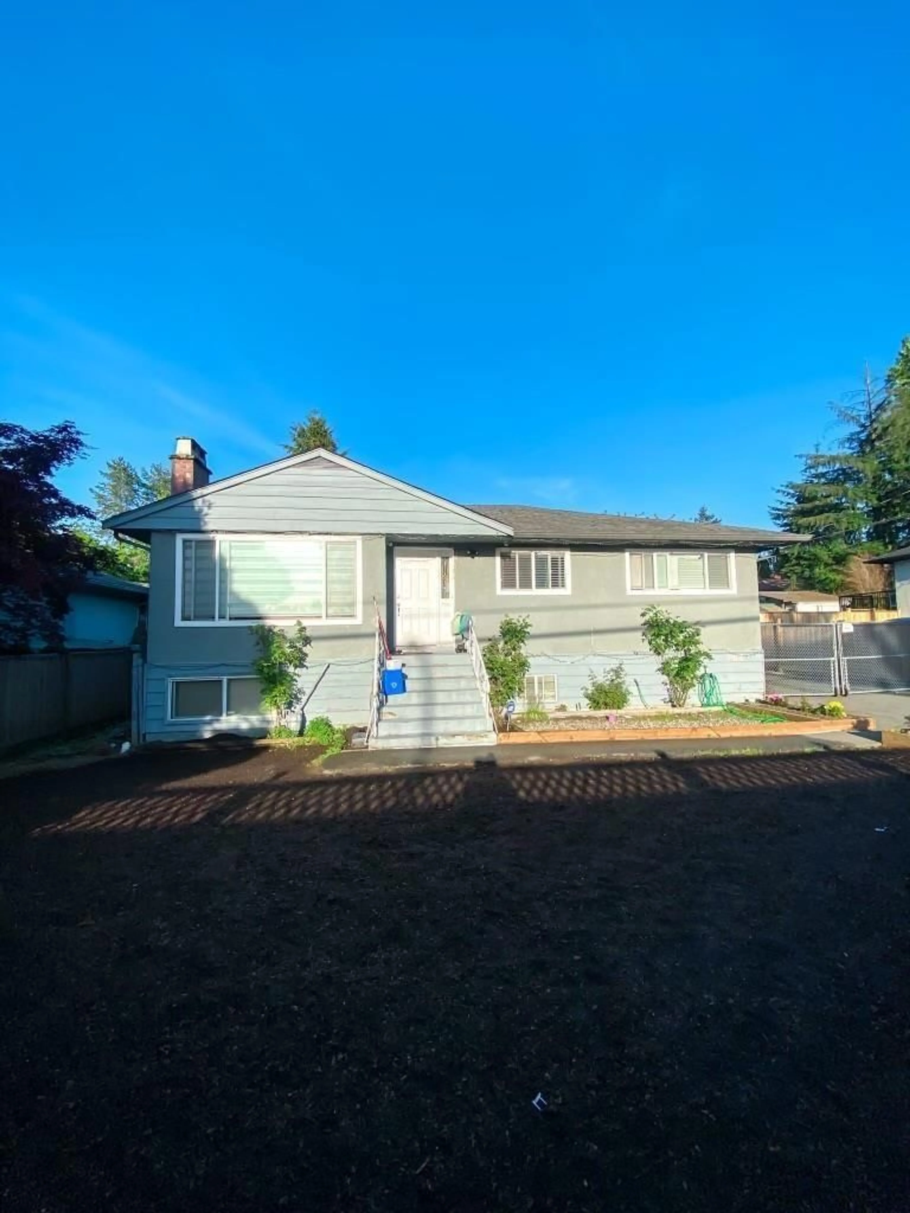 Frontside or backside of a home, the fenced backyard for 9864 128 STREET, Surrey British Columbia V3T2Y6