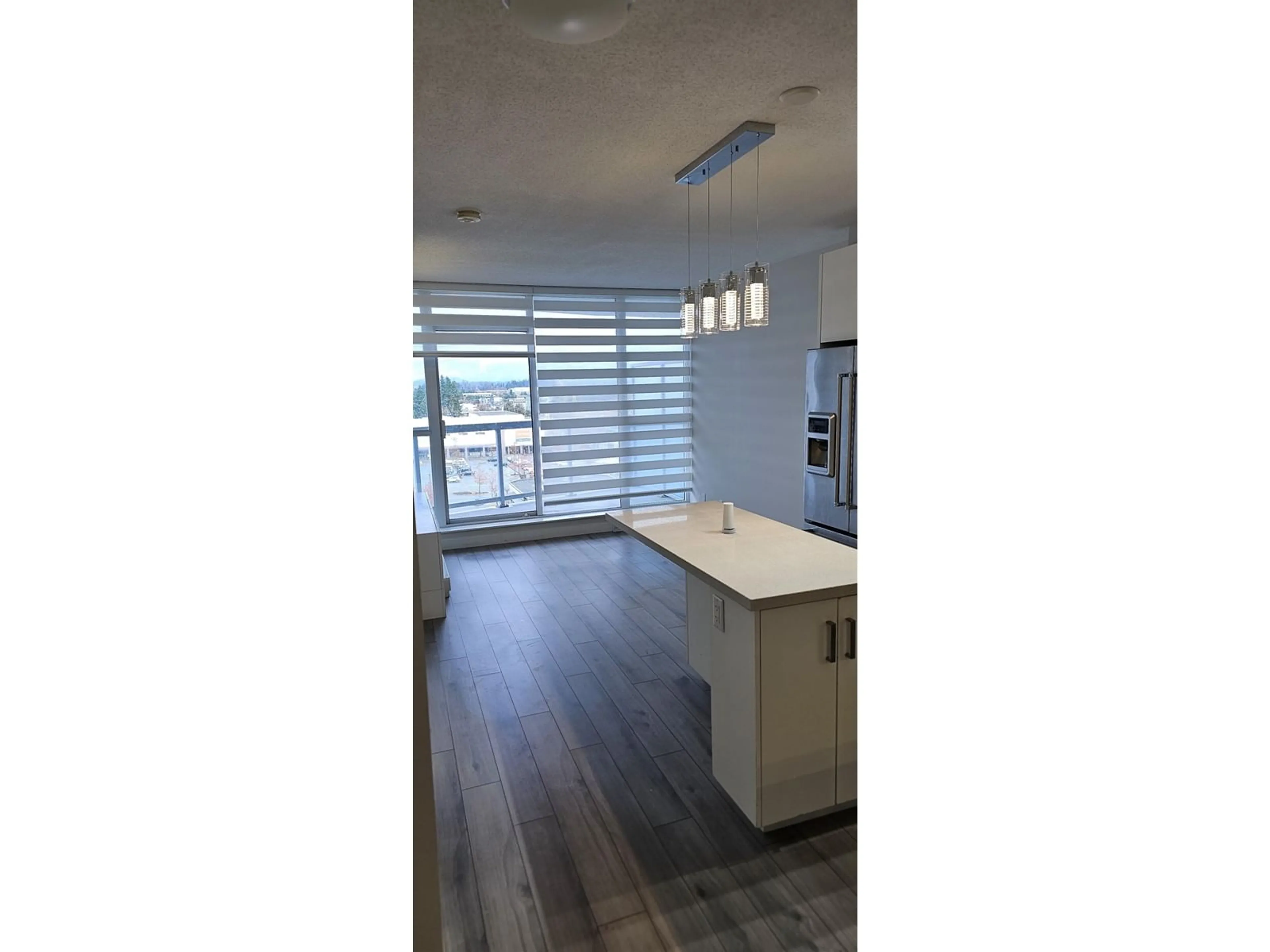 Open concept kitchen, wood/laminate floor for 1003 - 11967 80, Delta British Columbia V4C0E2
