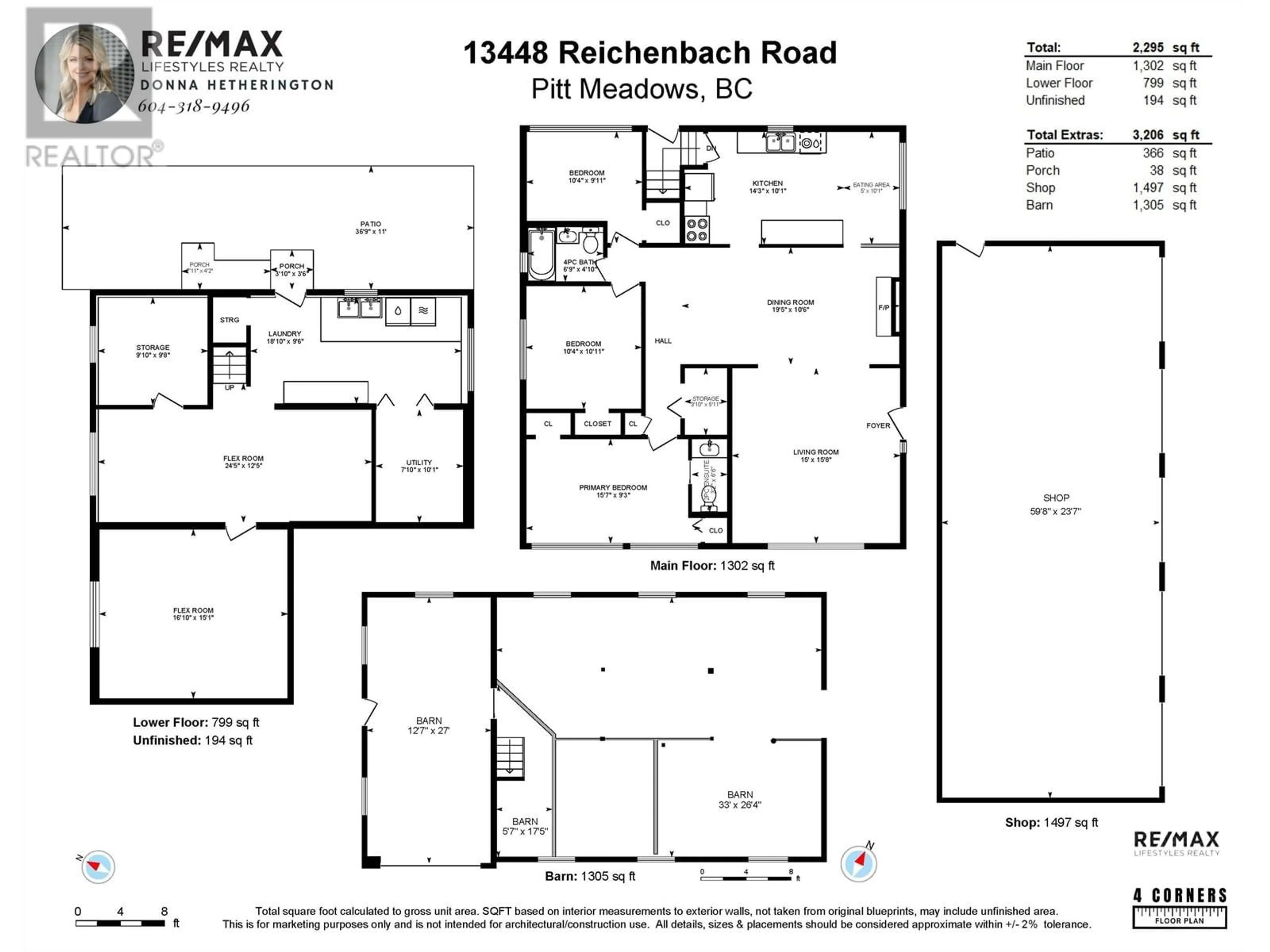 Floor plan for 13448 REICHENBACH ROAD, Pitt Meadows British Columbia V3Y1Z1