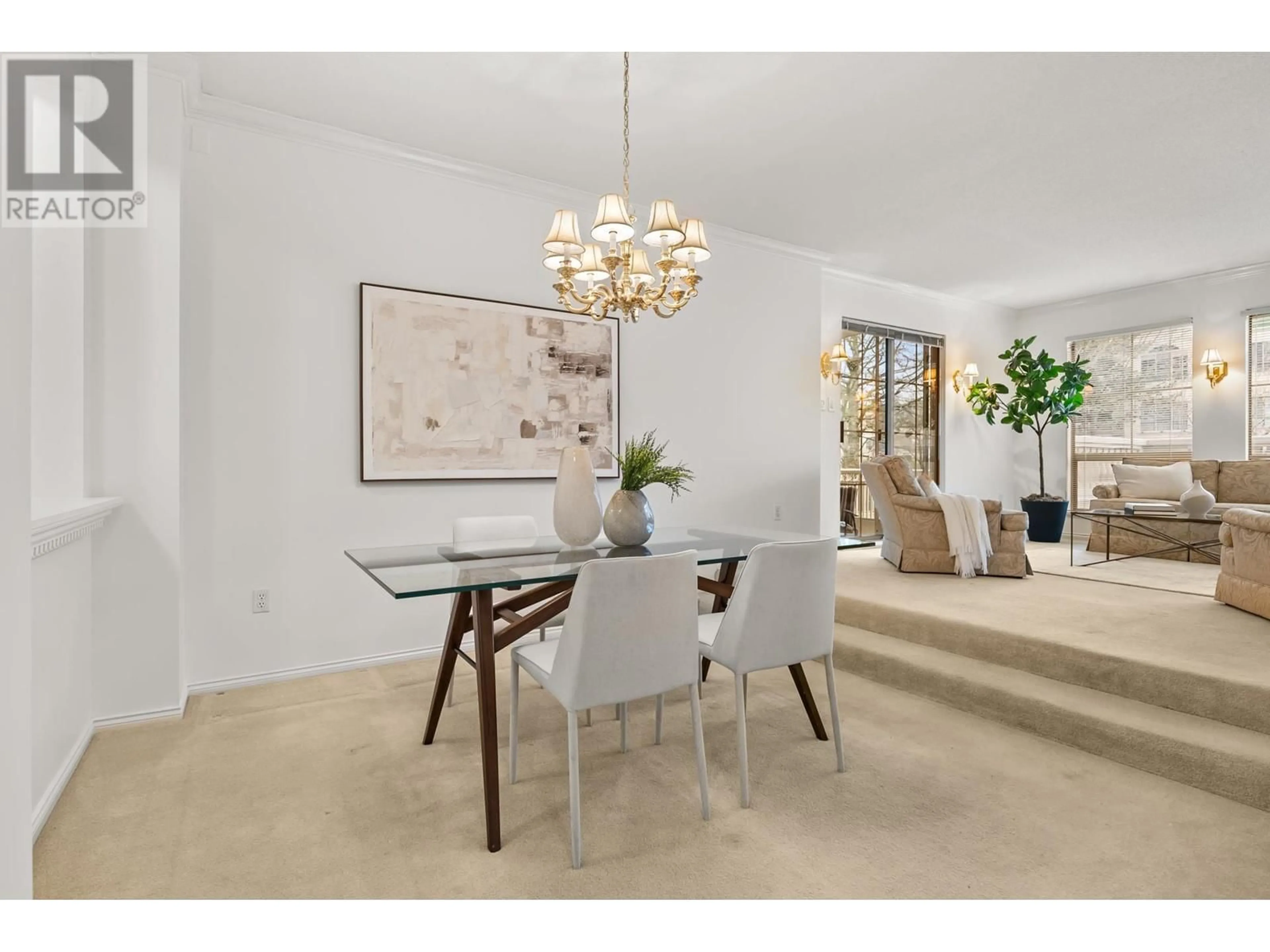 Dining room, wood floors for 116 8580 GENERAL CURRIE ROAD, Richmond British Columbia V6Y3V5