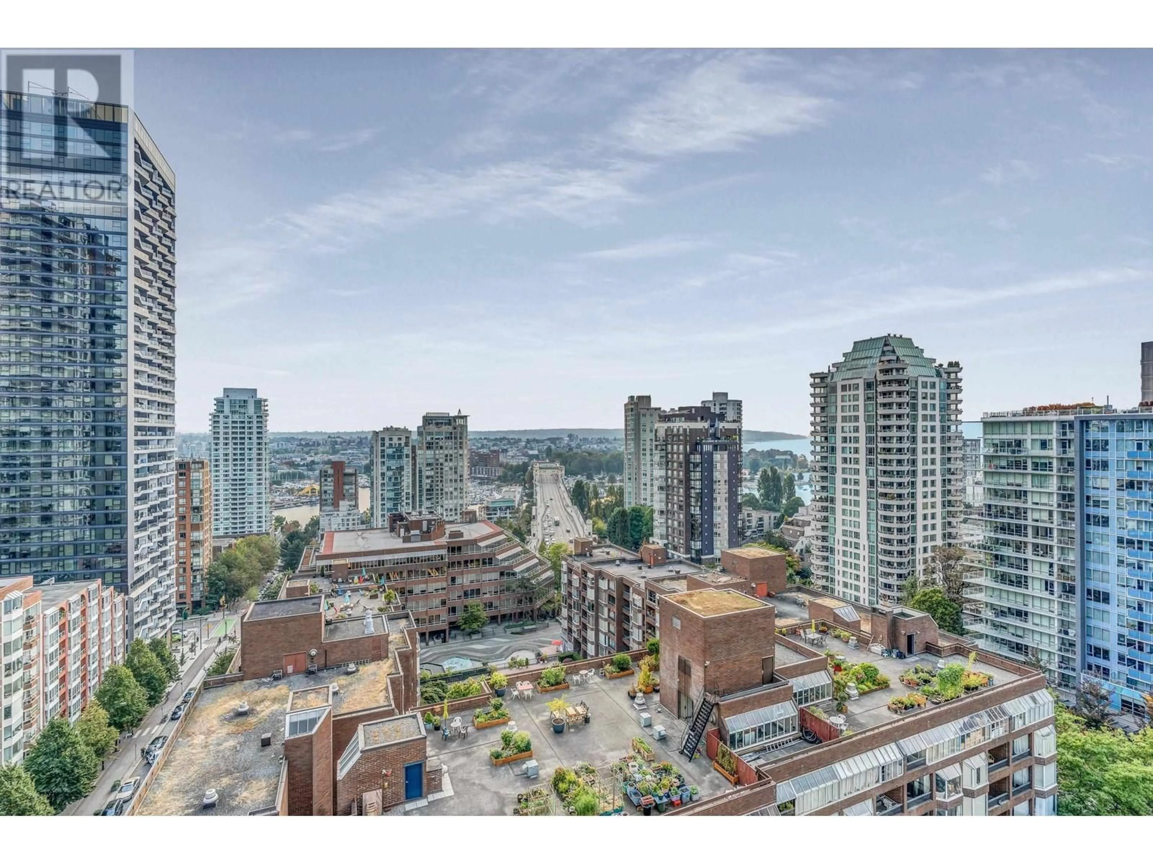 A pic from exterior of the house or condo, the view of city buildings for 1812 1289 HORNBY STREET, Vancouver British Columbia V6Z0G7