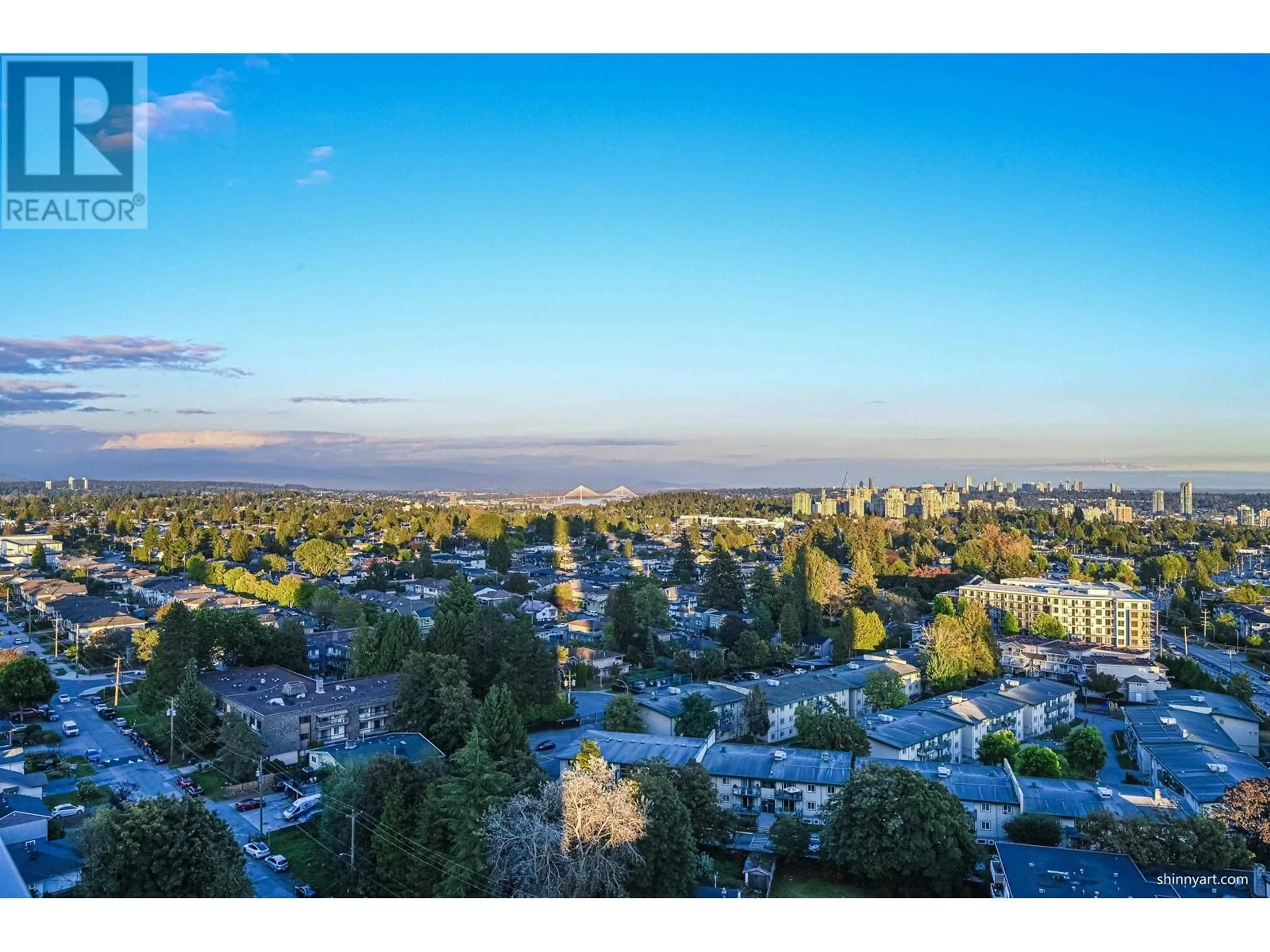 A pic from exterior of the house or condo, the view of city buildings for 1910 7303 NOBLE LANE, Burnaby British Columbia V3N0H2