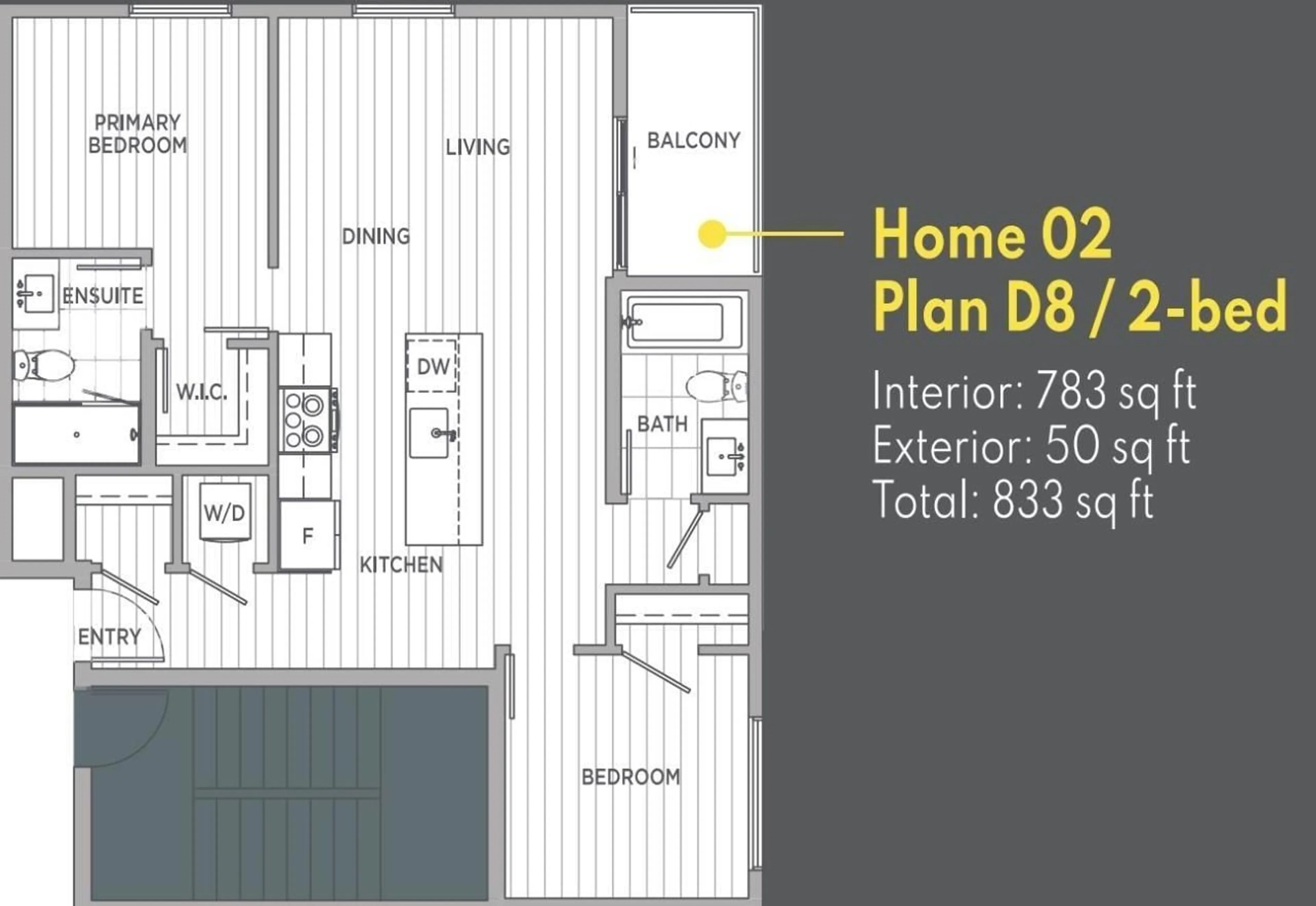 Floor plan for W502 10828 139A STREET, Surrey British Columbia V3R0H3