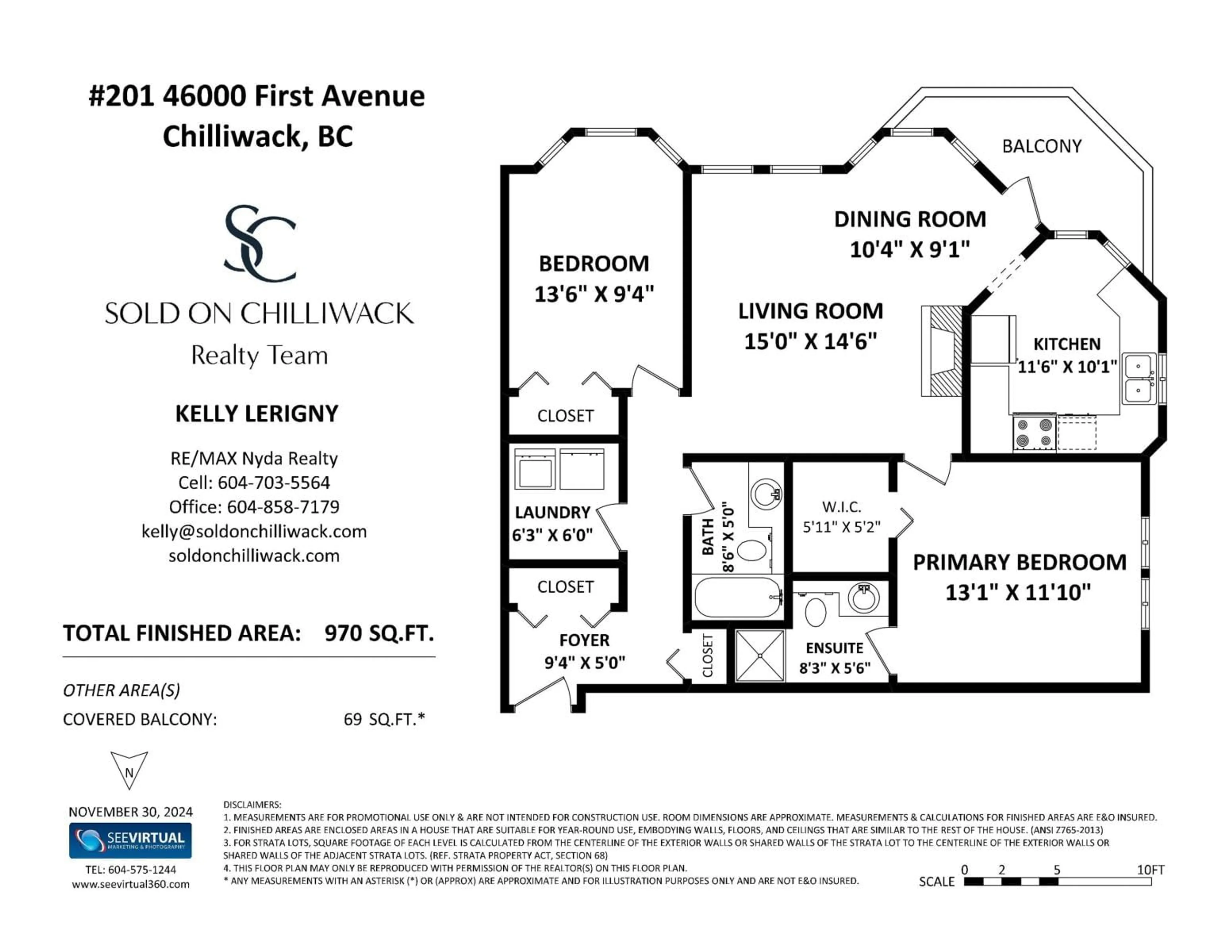 Floor plan for 201 46000 FIRST AVENUE, Chilliwack British Columbia V2P1W1