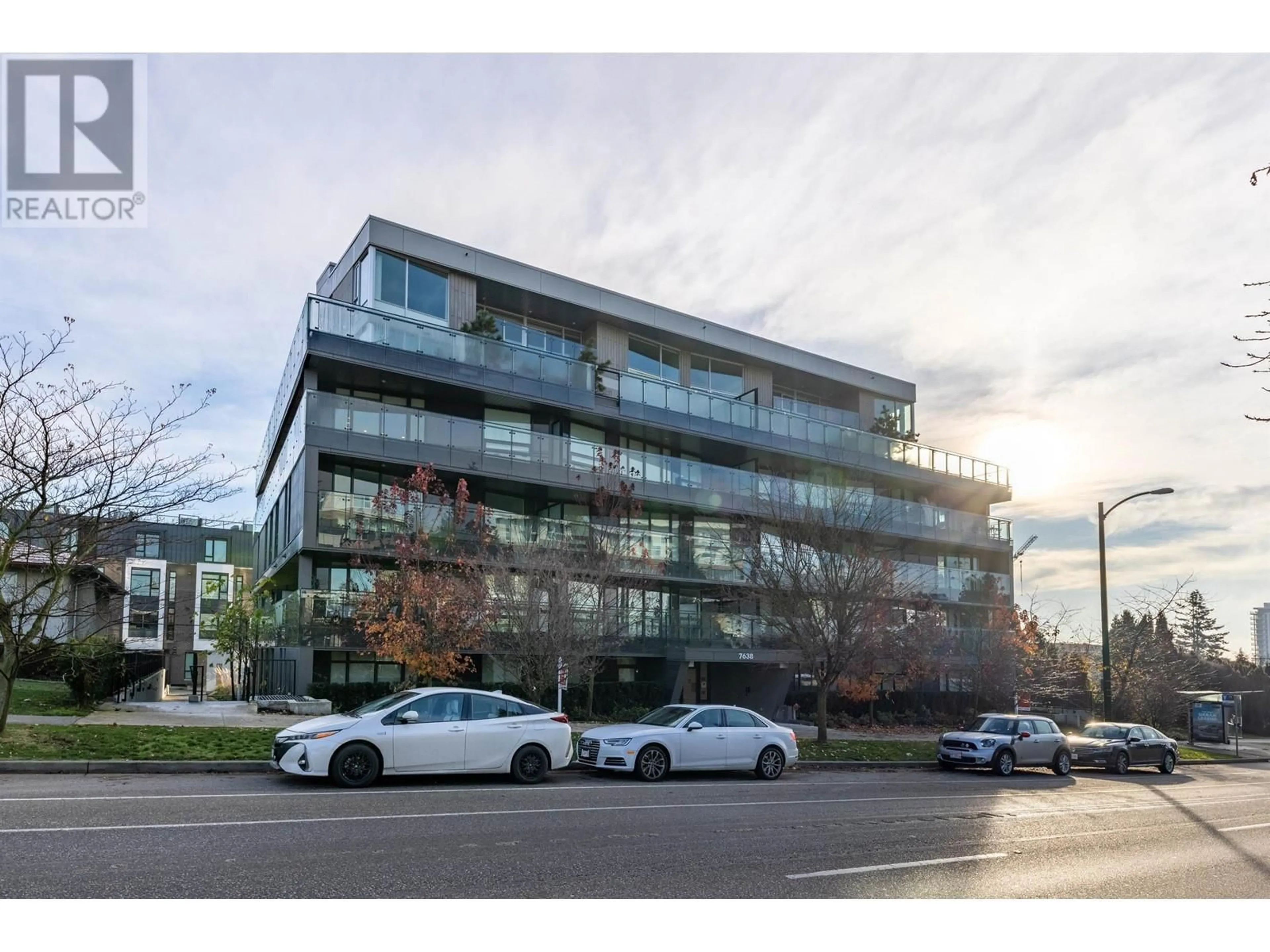 A pic from exterior of the house or condo, the street view for 108 7638 CAMBIE STREET, Vancouver British Columbia V6P3H7