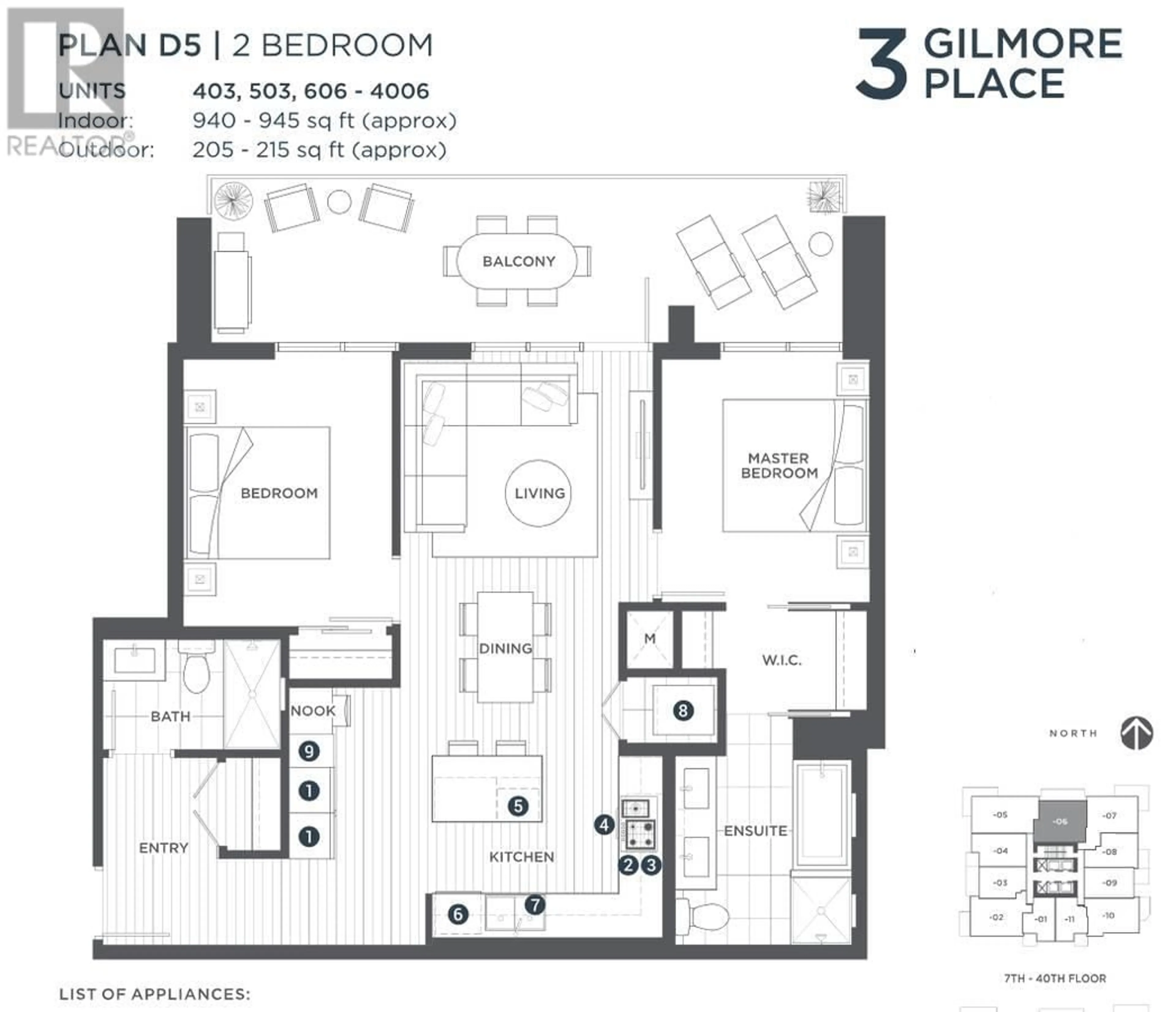 Floor plan for 3606 4168 LOUGHEED HIGHWAY, Burnaby British Columbia V5C0N9