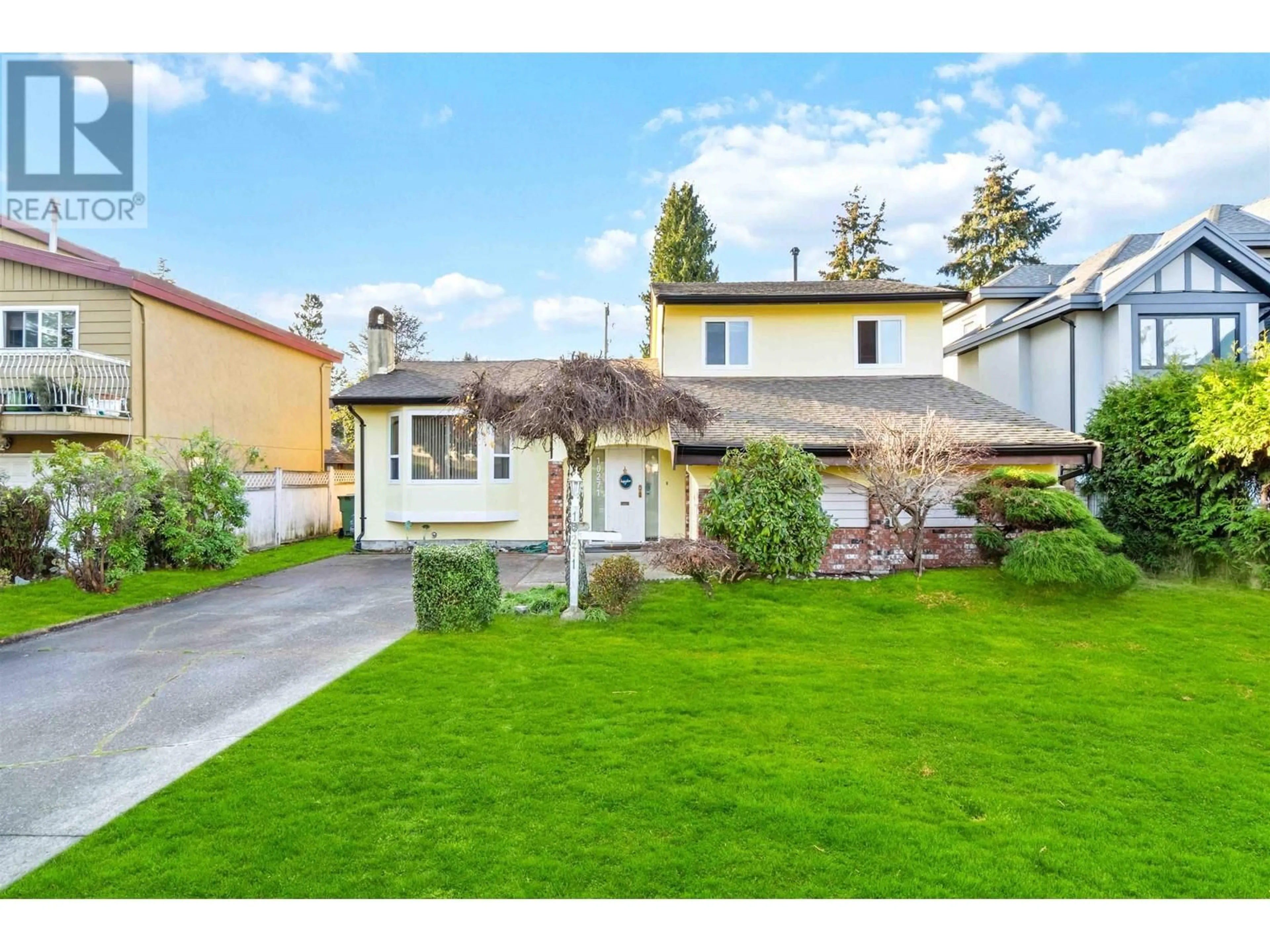 Frontside or backside of a home, the fenced backyard for 10271 THIRLMERE DRIVE, Richmond British Columbia V7A1R5