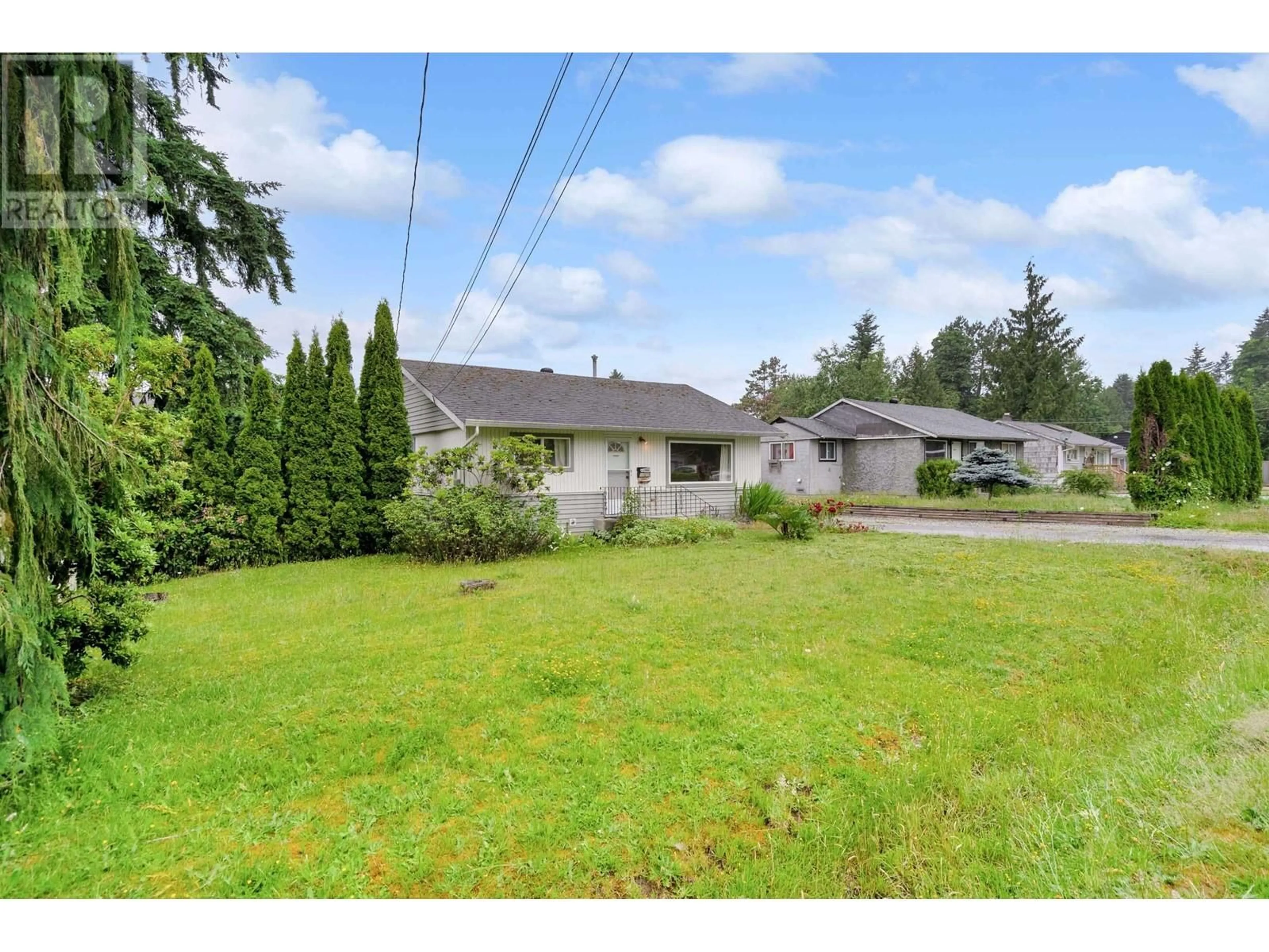 Frontside or backside of a home, the fenced backyard for 11619 ADAIR STREET, Maple Ridge British Columbia V2X6R8