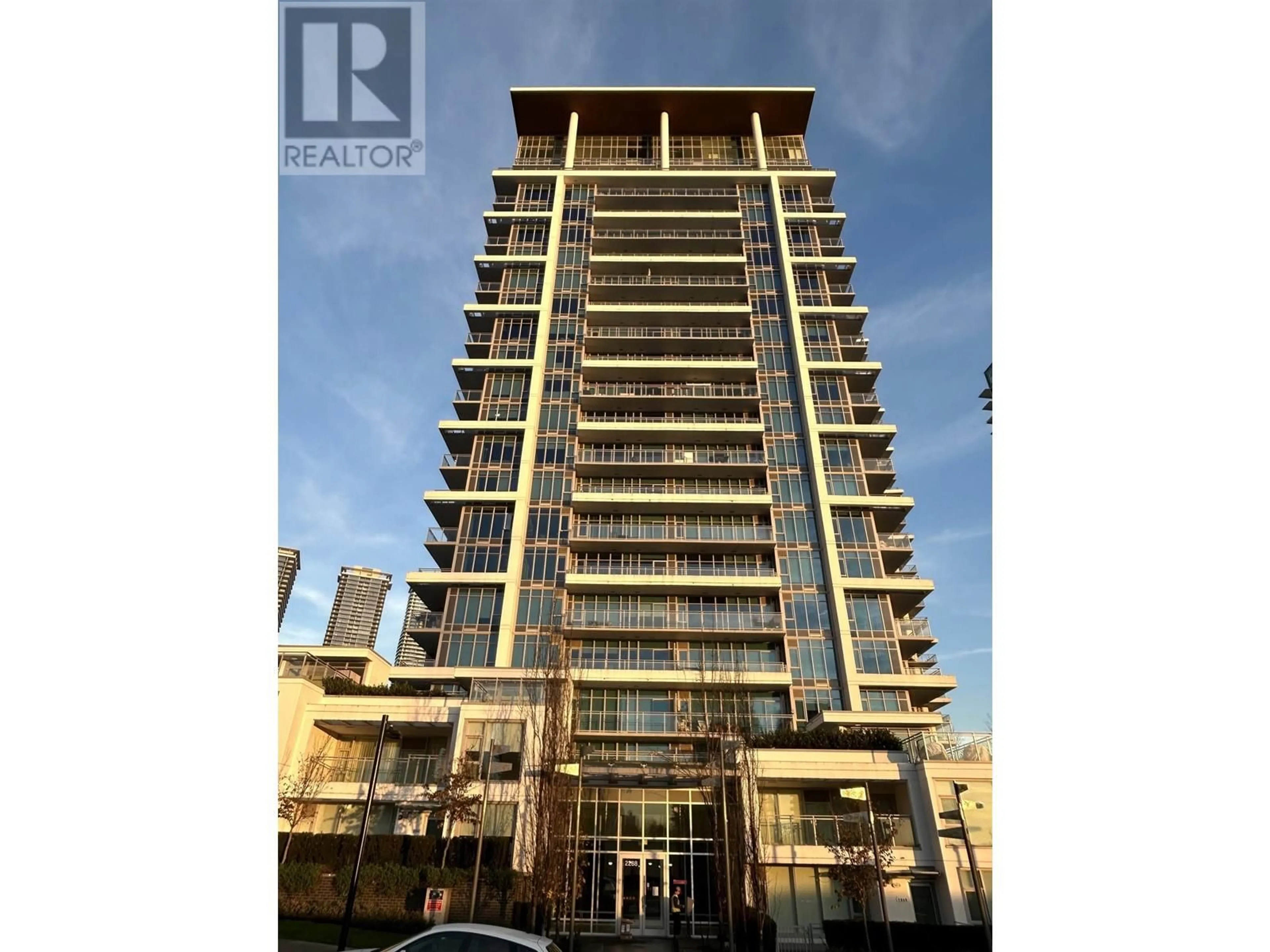 A pic from exterior of the house or condo, the front or back of building for 1308 2288 ALPHA AVENUE, Burnaby British Columbia V5C0L9