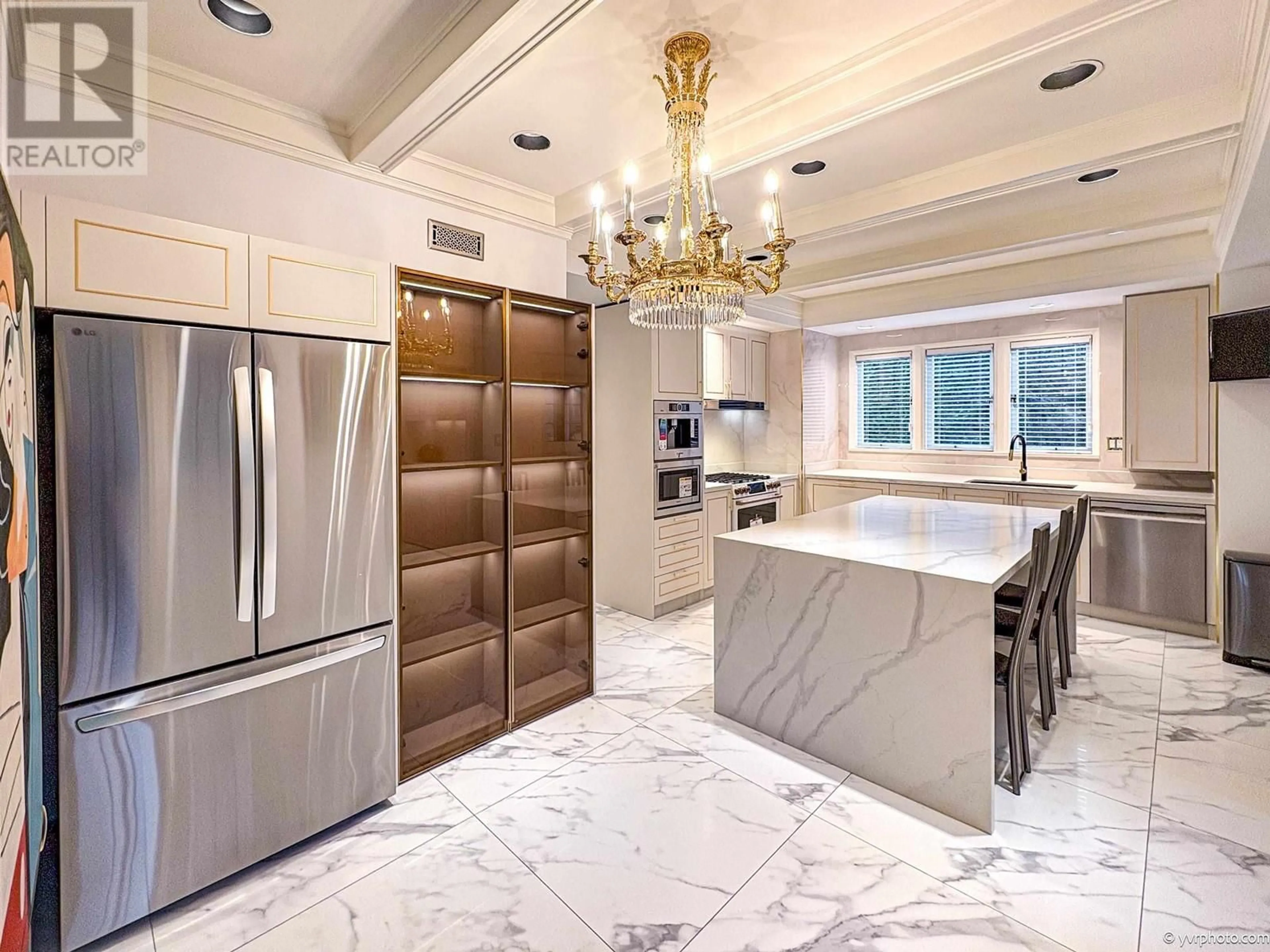 Contemporary kitchen, ceramic/tile floor for 1080 WOLFE AVENUE, Vancouver British Columbia V6H1V8