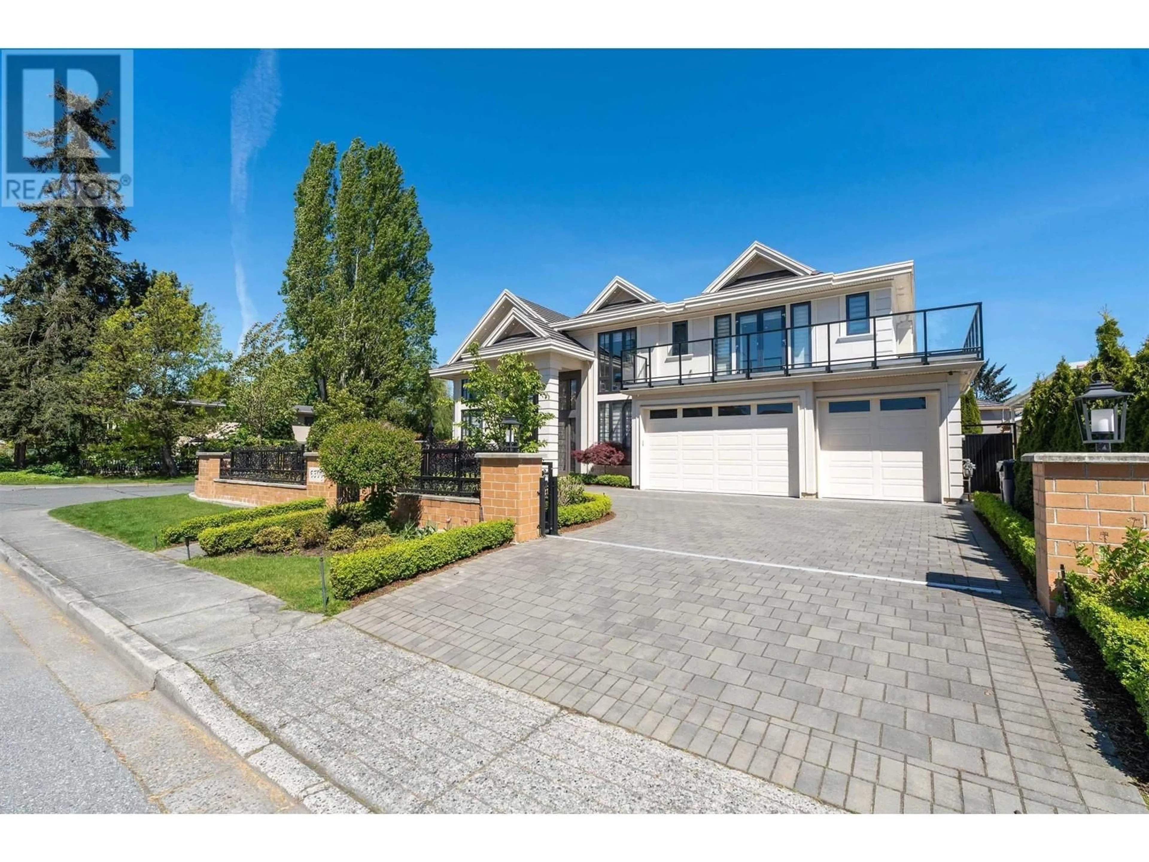 Frontside or backside of a home, the street view for 6300 RIVERDALE DRIVE, Richmond British Columbia V7C2G1