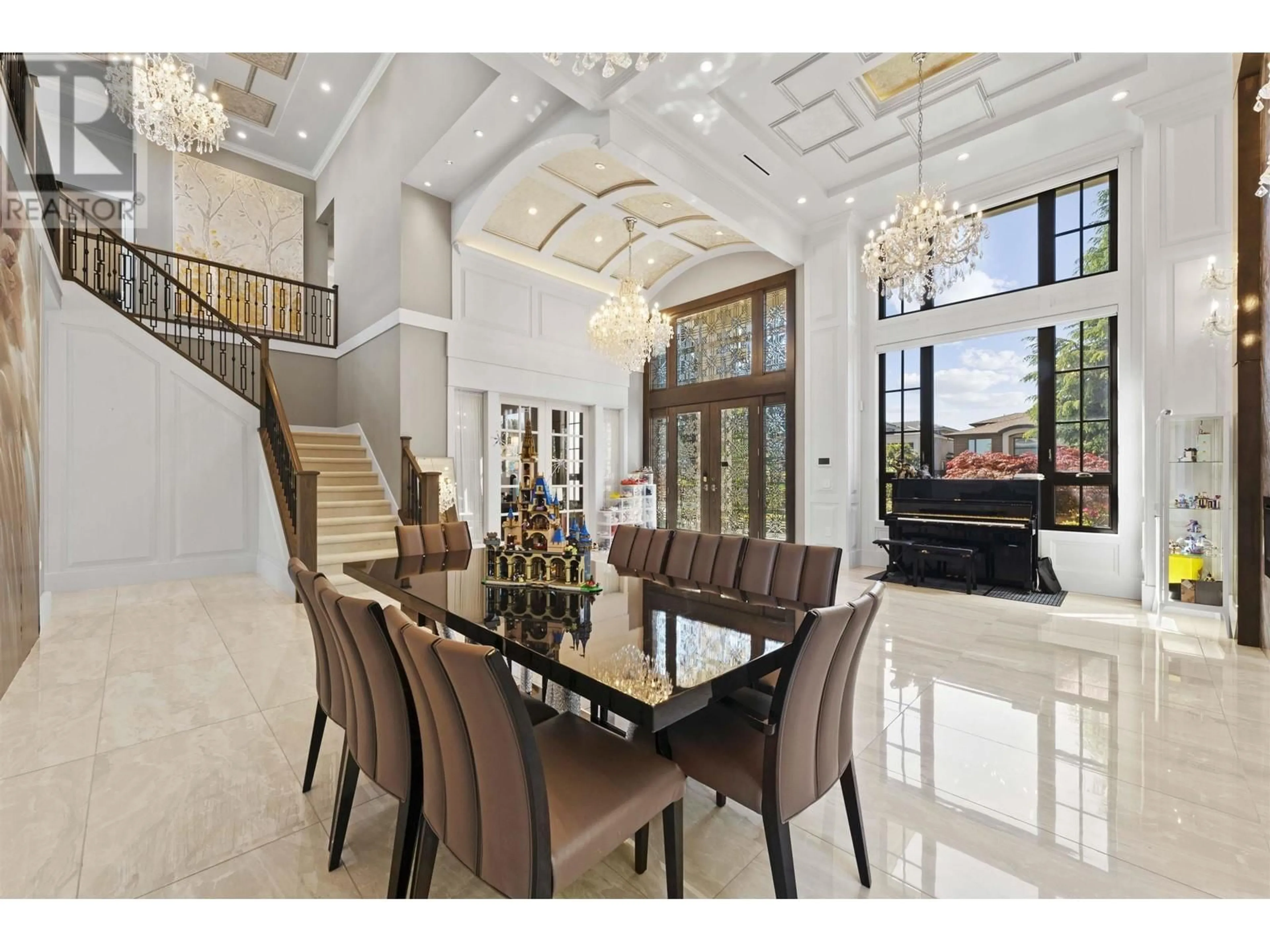 Dining room, ceramic floors for 6300 RIVERDALE DRIVE, Richmond British Columbia V7C2G1