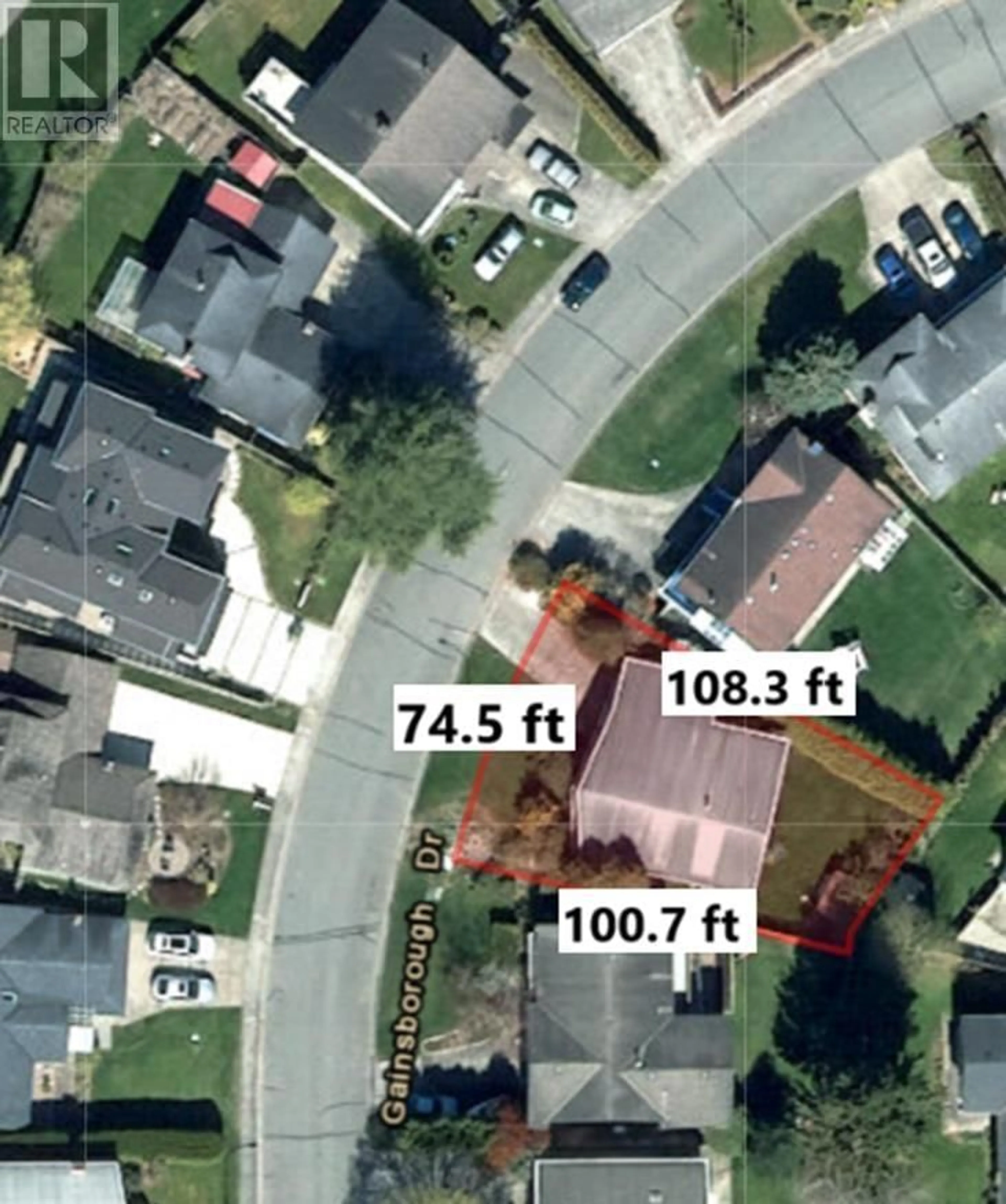 Frontside or backside of a home, the street view for 6600 GAINSBOROUGH DRIVE, Richmond British Columbia V7E3Z3