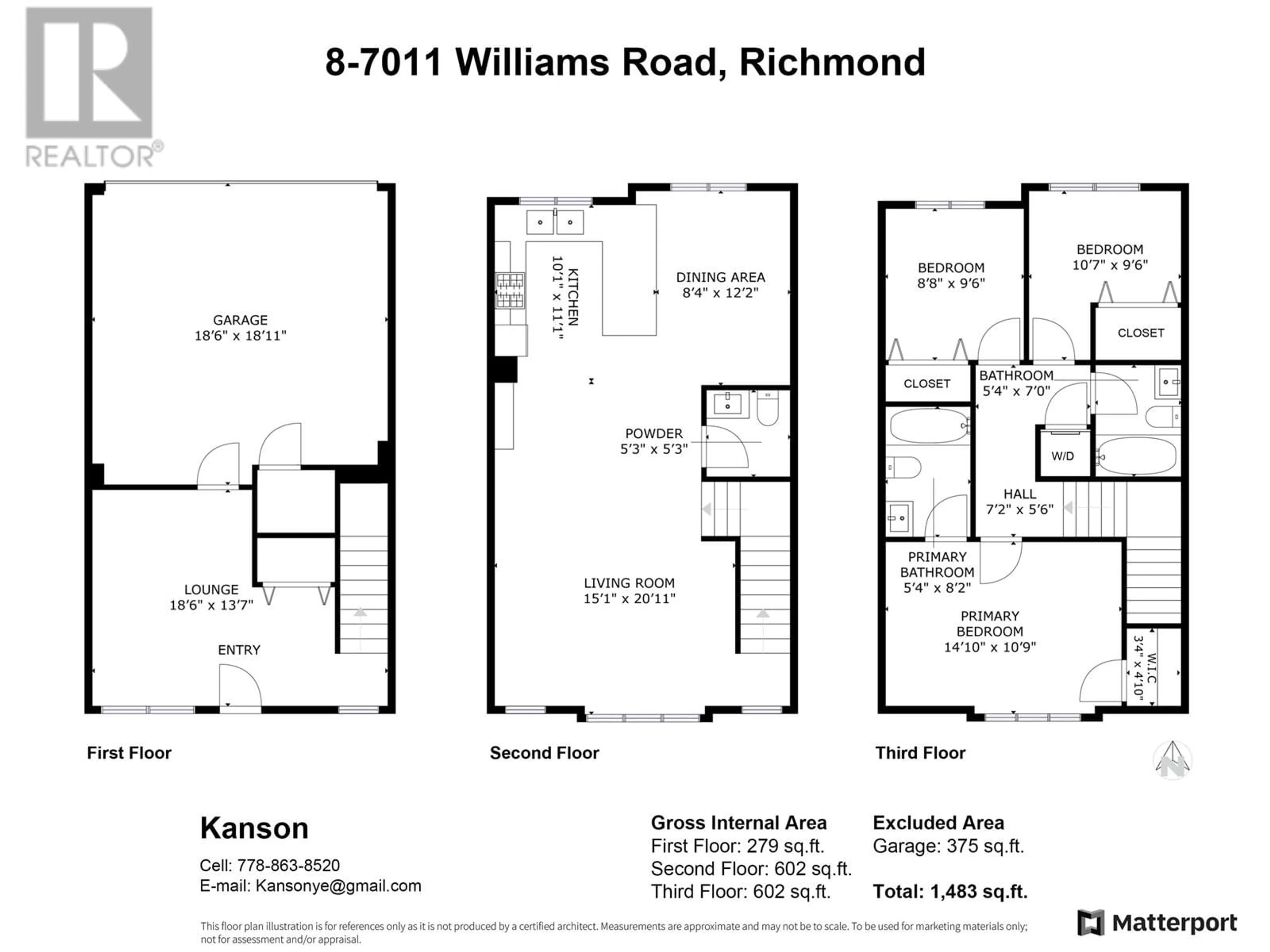 Unknown for 8 7011 WILLIAMS ROAD, Richmond British Columbia V7A1E7