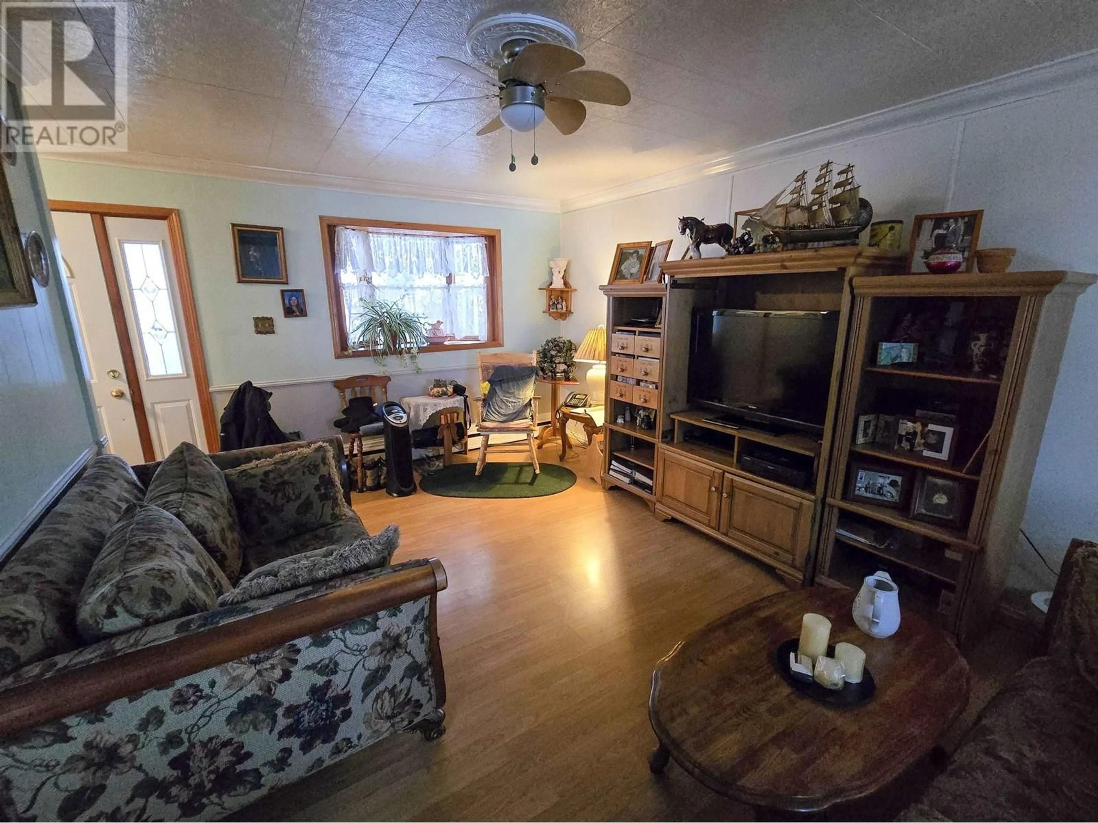 Living room, wood floors for 24 KITLOPE STREET, Kitimat British Columbia V8C1X5