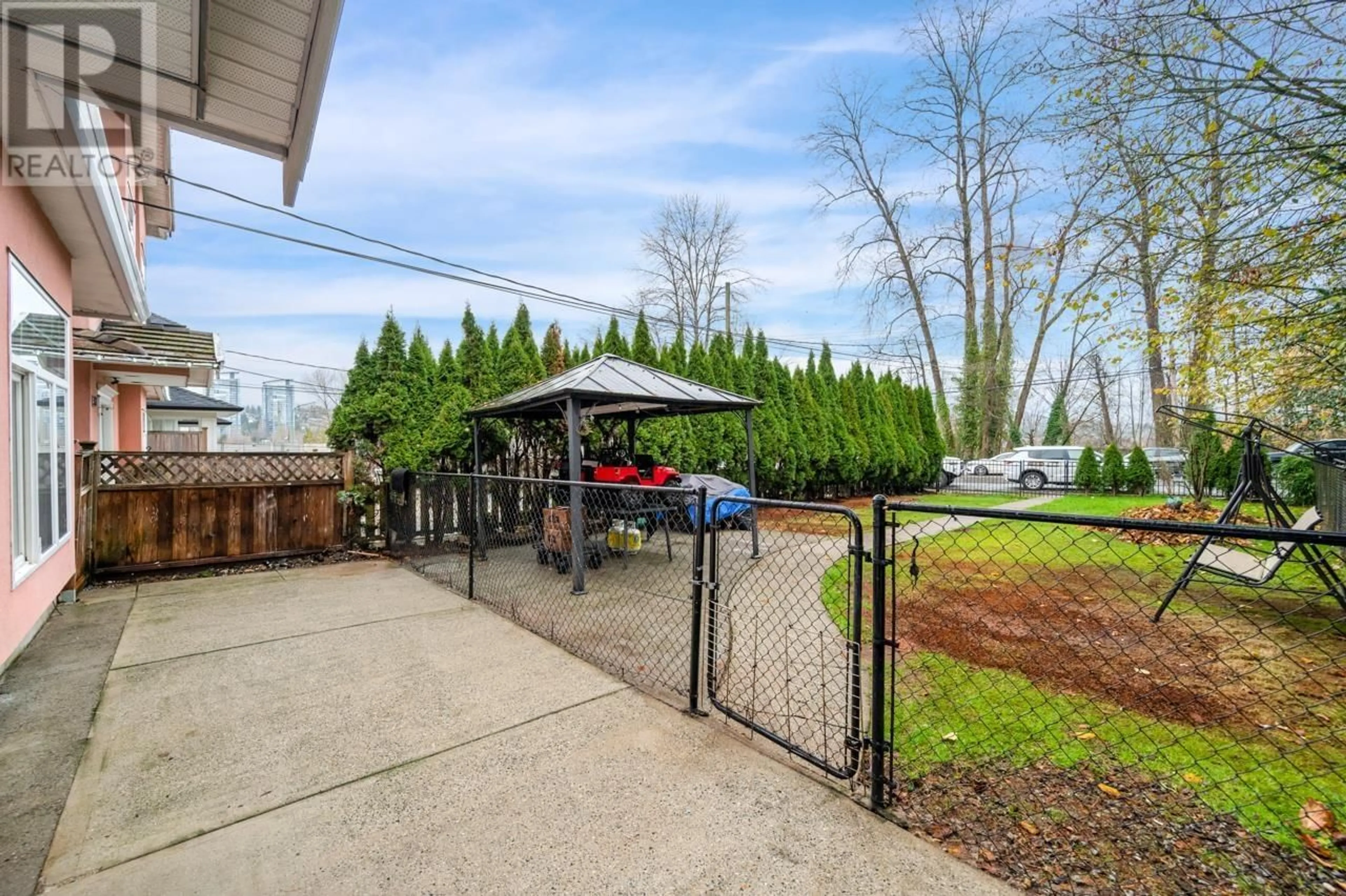 Patio, the fenced backyard for 3055 DOUGLAS ROAD, Burnaby British Columbia V5G3N8