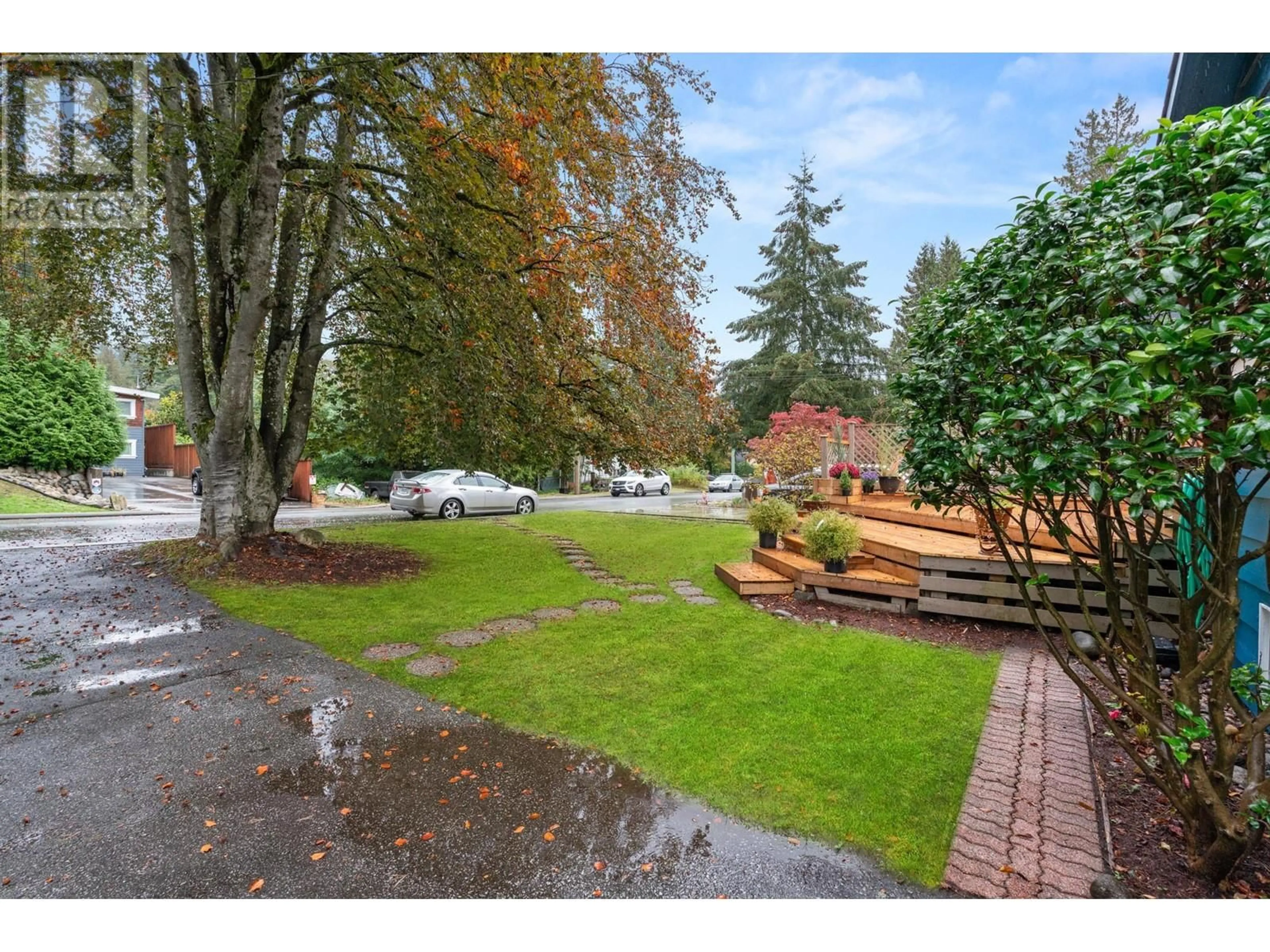 Patio, the fenced backyard for 1129 W 24 STREET, North Vancouver British Columbia V7P2J1