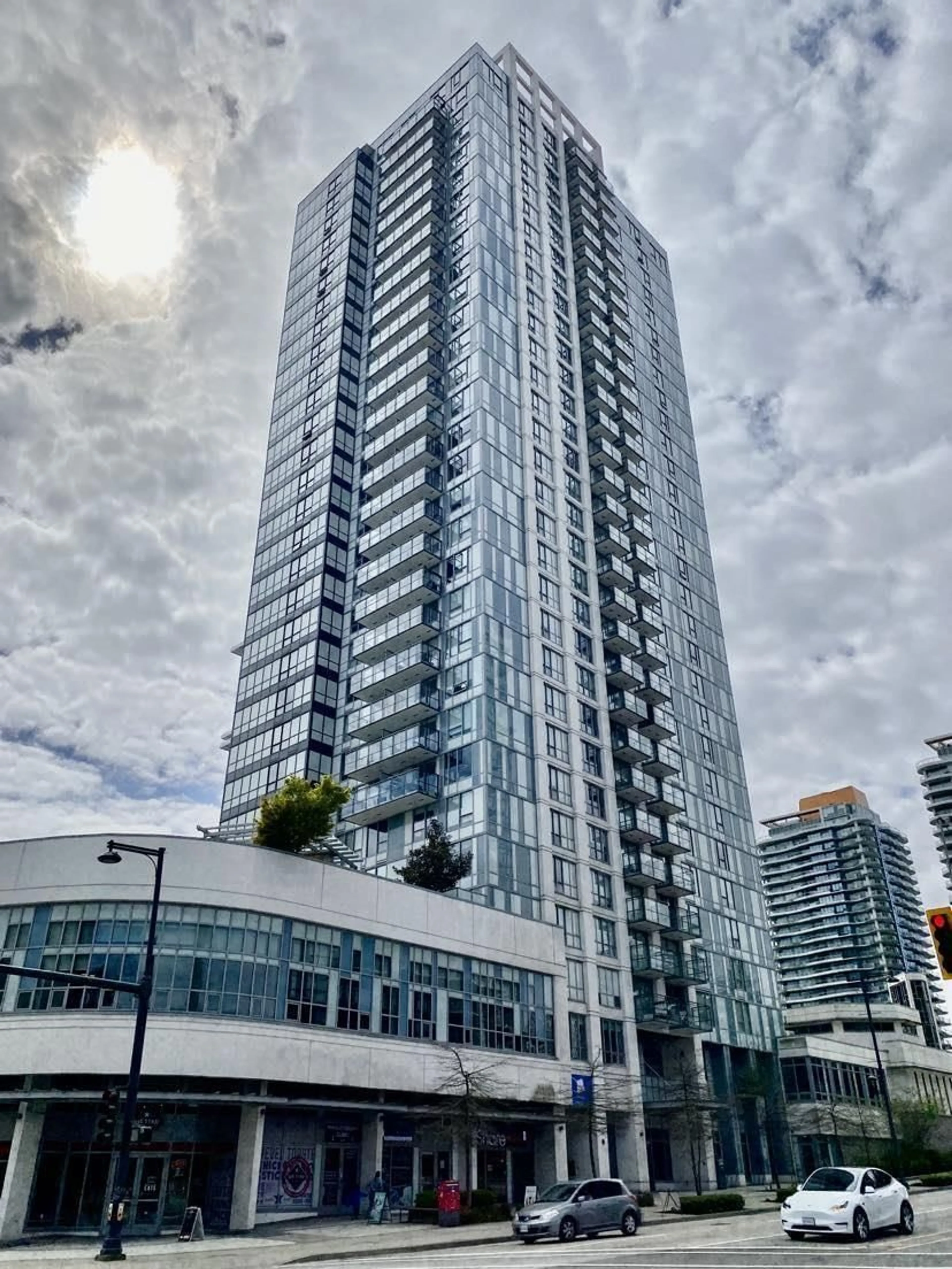 A pic from exterior of the house or condo, the front or back of building for 2210 13398 104 AVENUE, Surrey British Columbia V3T1V6