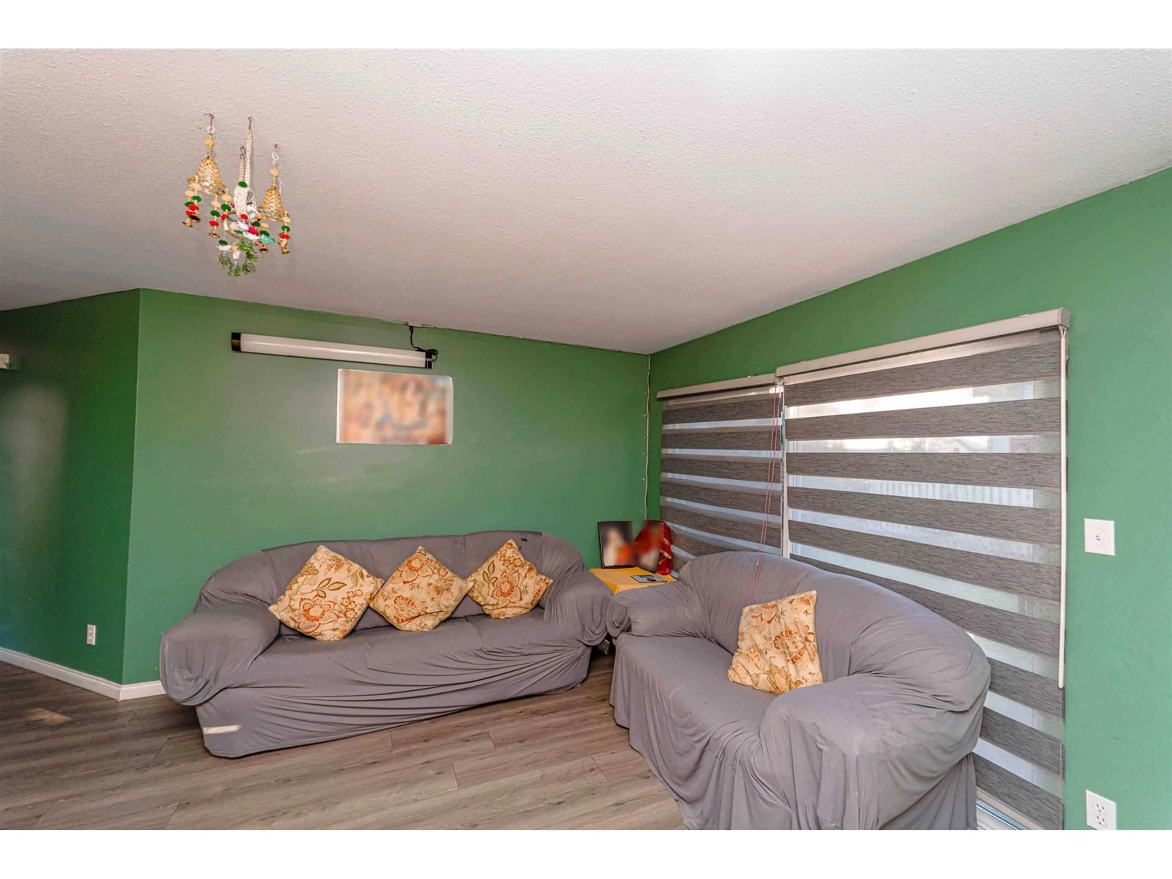 Living room with furniture, wood/laminate floor for 37 - 31255 UPPER MACLURE, Abbotsford British Columbia V2T5N4