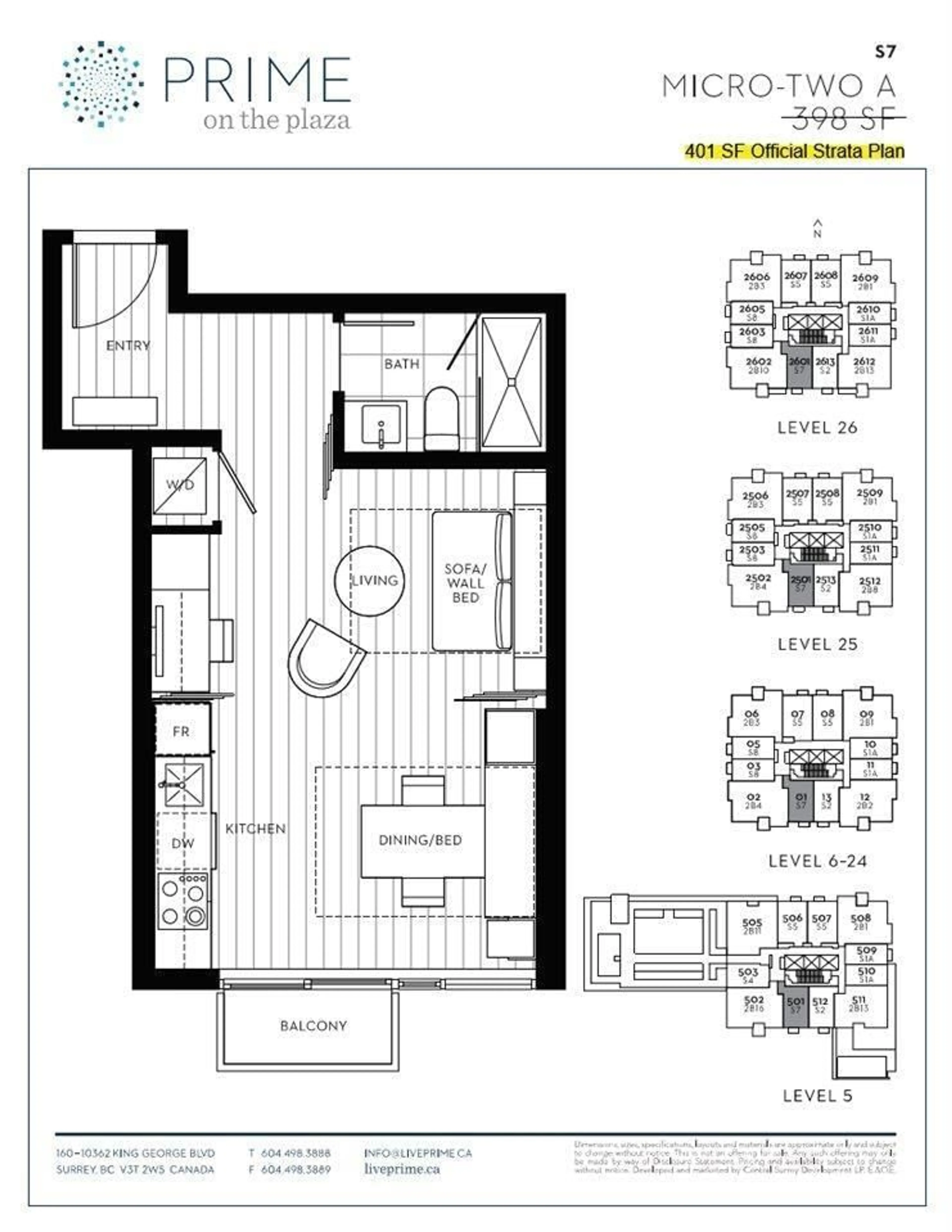 Unknown for 1801 13438 CENTRAL AVENUE, Surrey British Columbia V3T0N2