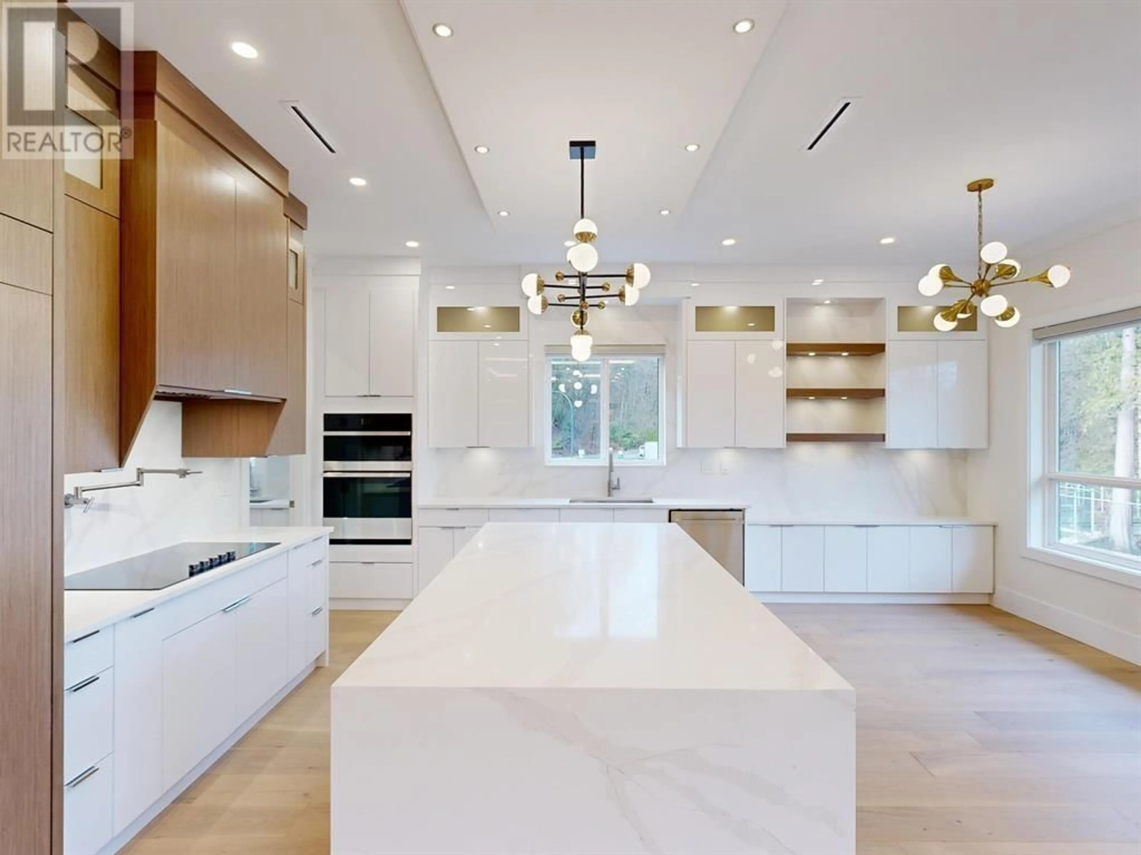 Contemporary kitchen, ceramic/tile floor for 1411 PIPELINE PLACE, Coquitlam British Columbia V3E2X1
