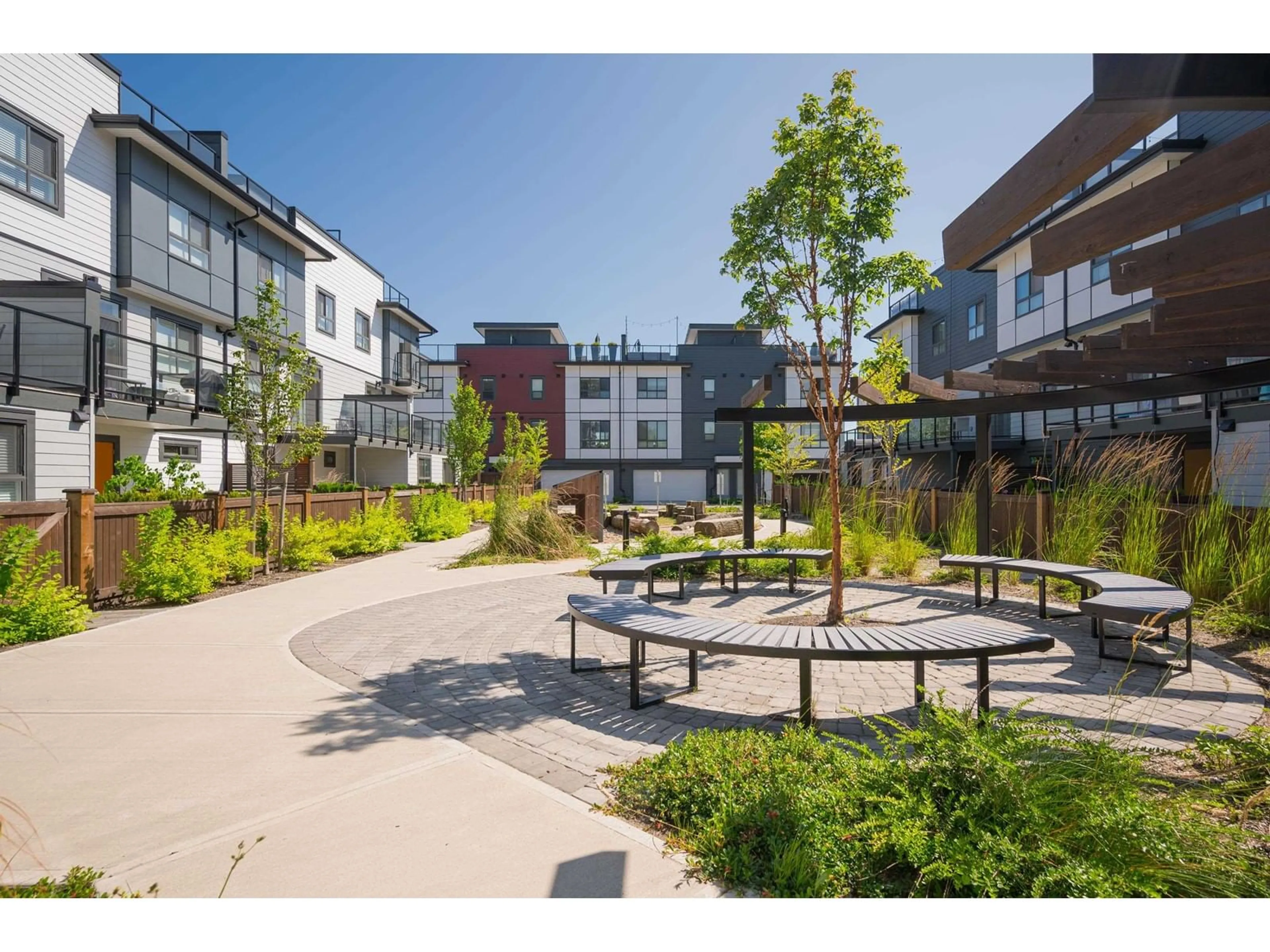 Patio, the fenced backyard for 305 1516 MCCALLUM ROAD, Abbotsford British Columbia V2S0L9