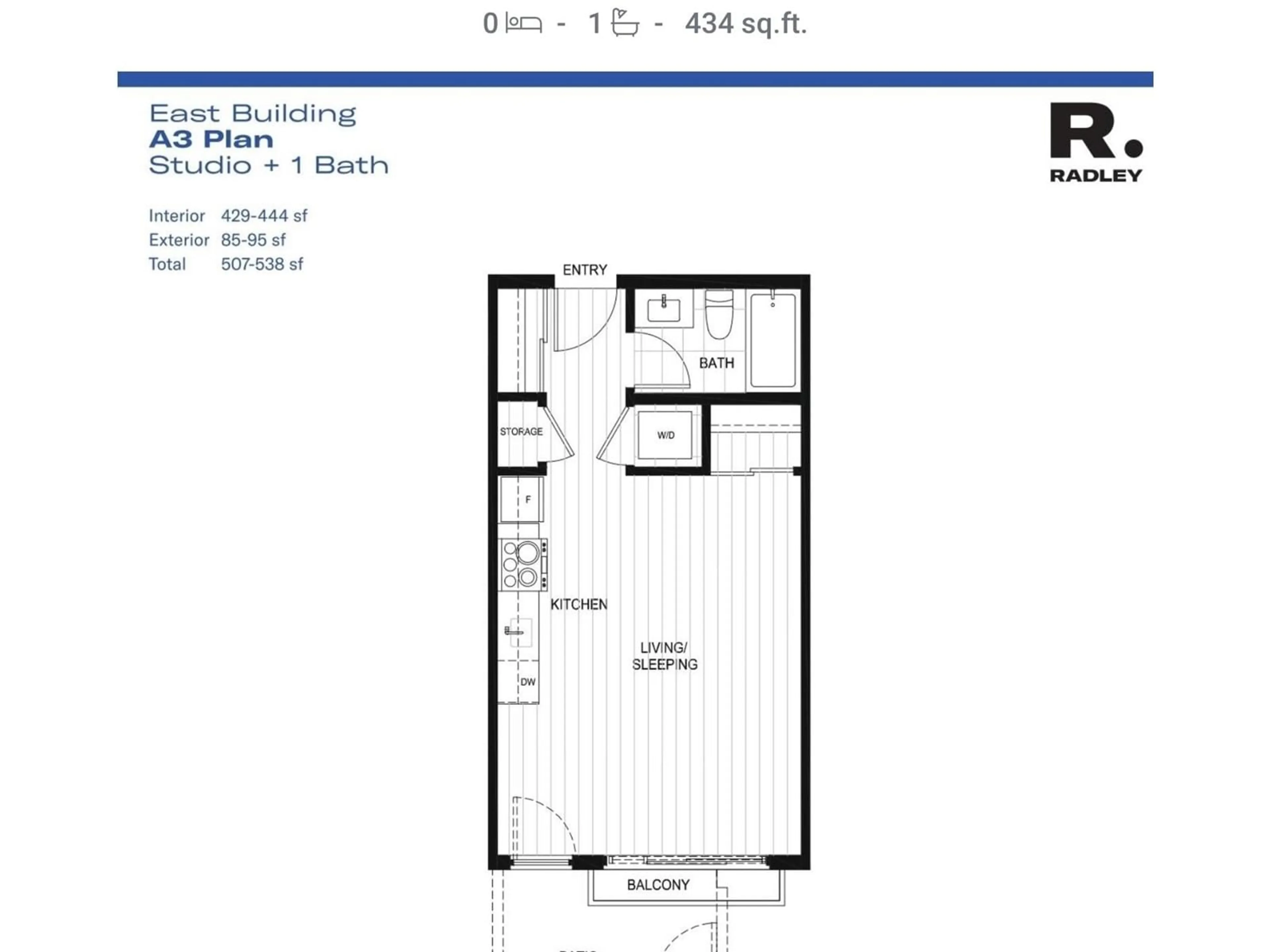 Floor plan for 307 13858 108 AVENUE, Surrey British Columbia V3T0T8