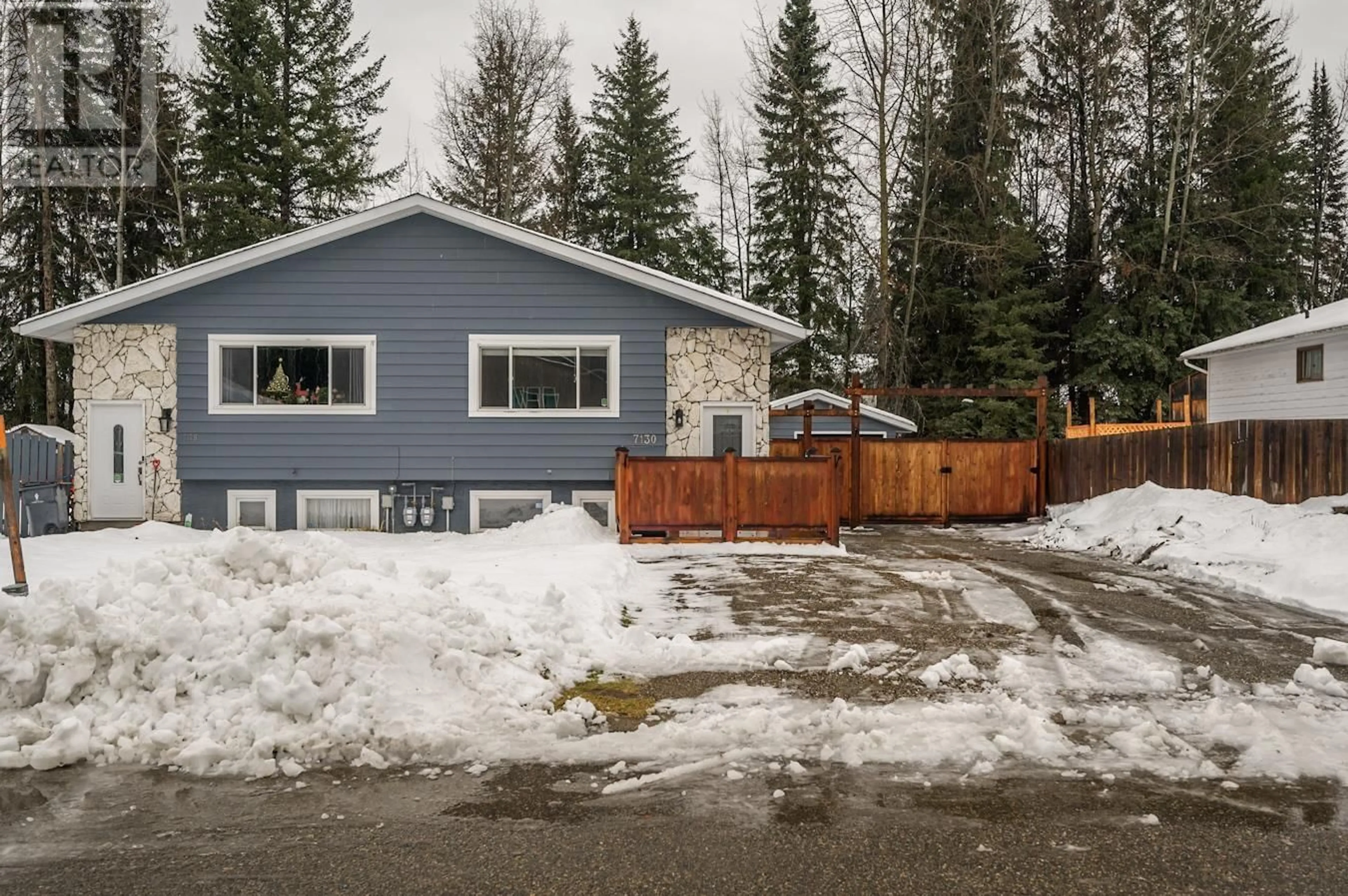 Frontside or backside of a home, cottage for 7130 GUELPH CRESCENT, Prince George British Columbia V2N4A4