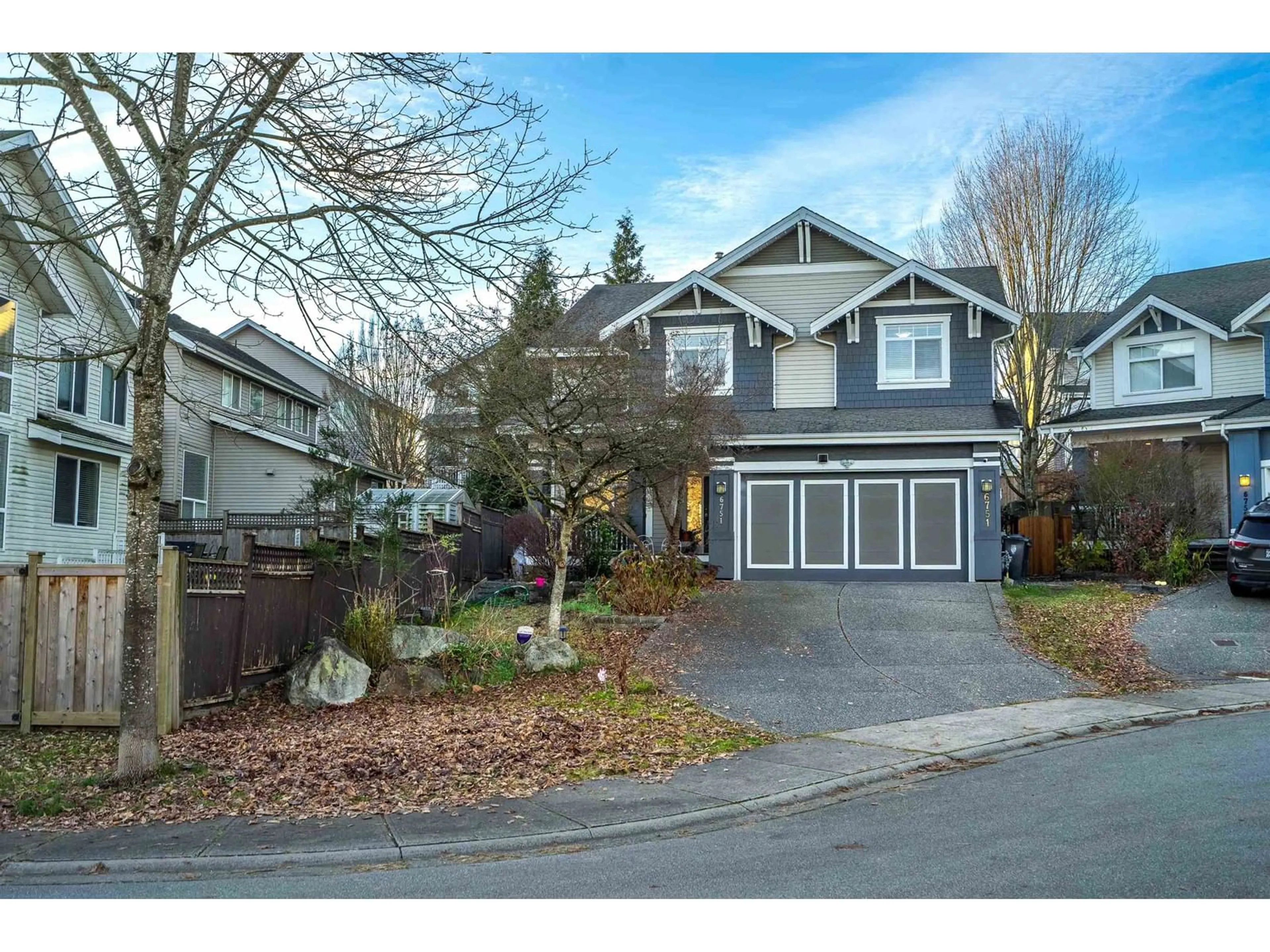 Frontside or backside of a home, the street view for 6751 204B STREET, Langley British Columbia V2Y3C9