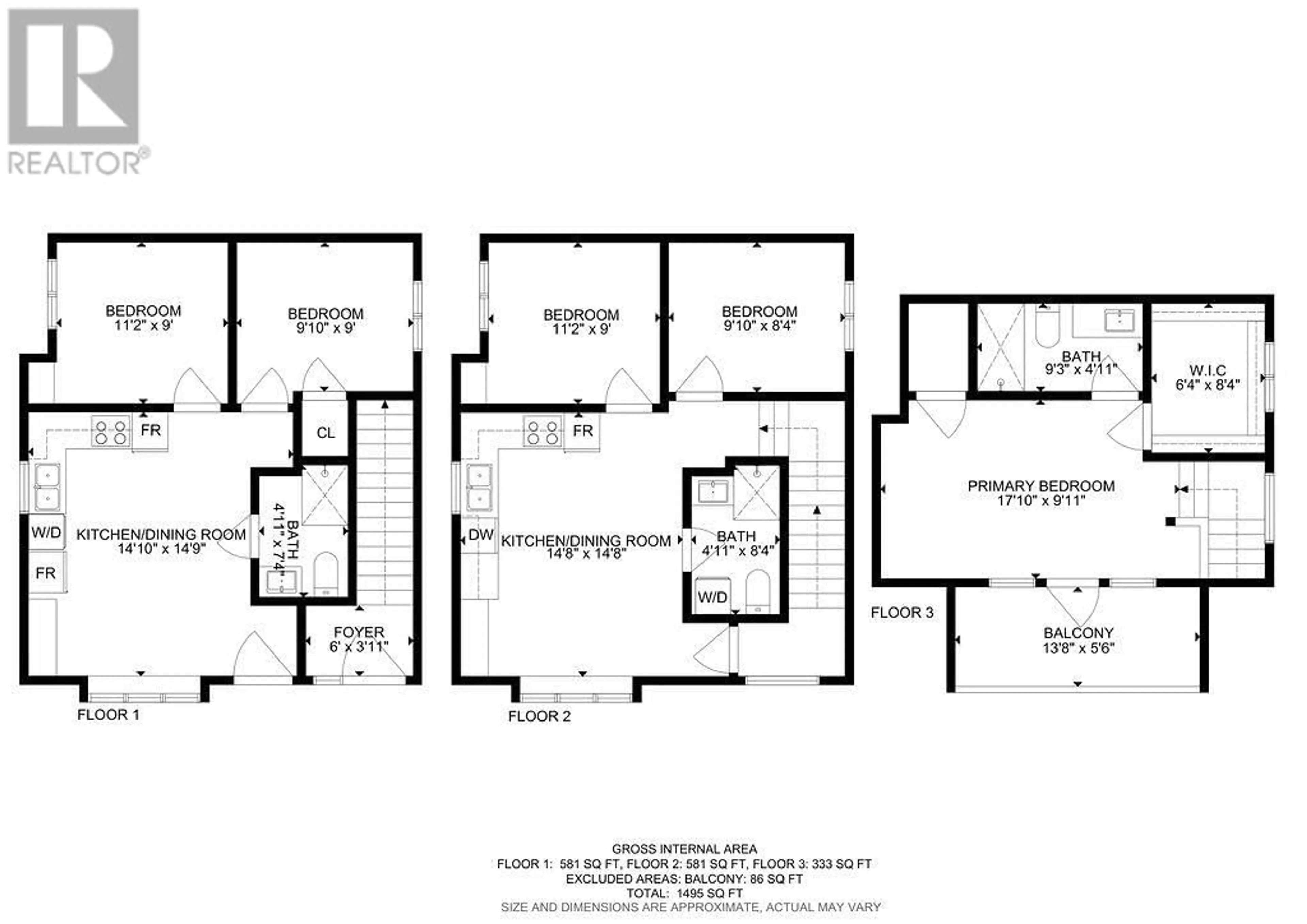 Floor plan for 2464 TURNER STREET, Vancouver British Columbia V5K2E6