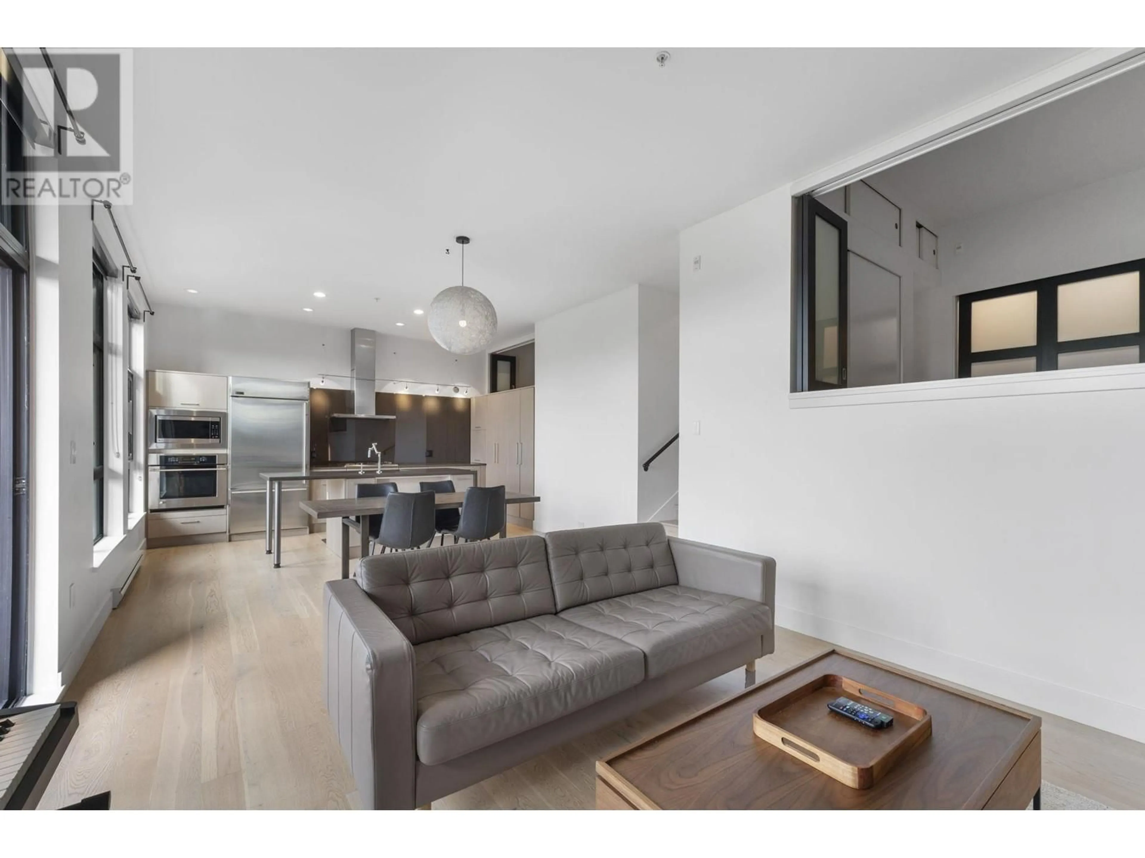 Living room, wood floors for 302 220 SALTER STREET, New Westminster British Columbia V3M0H4