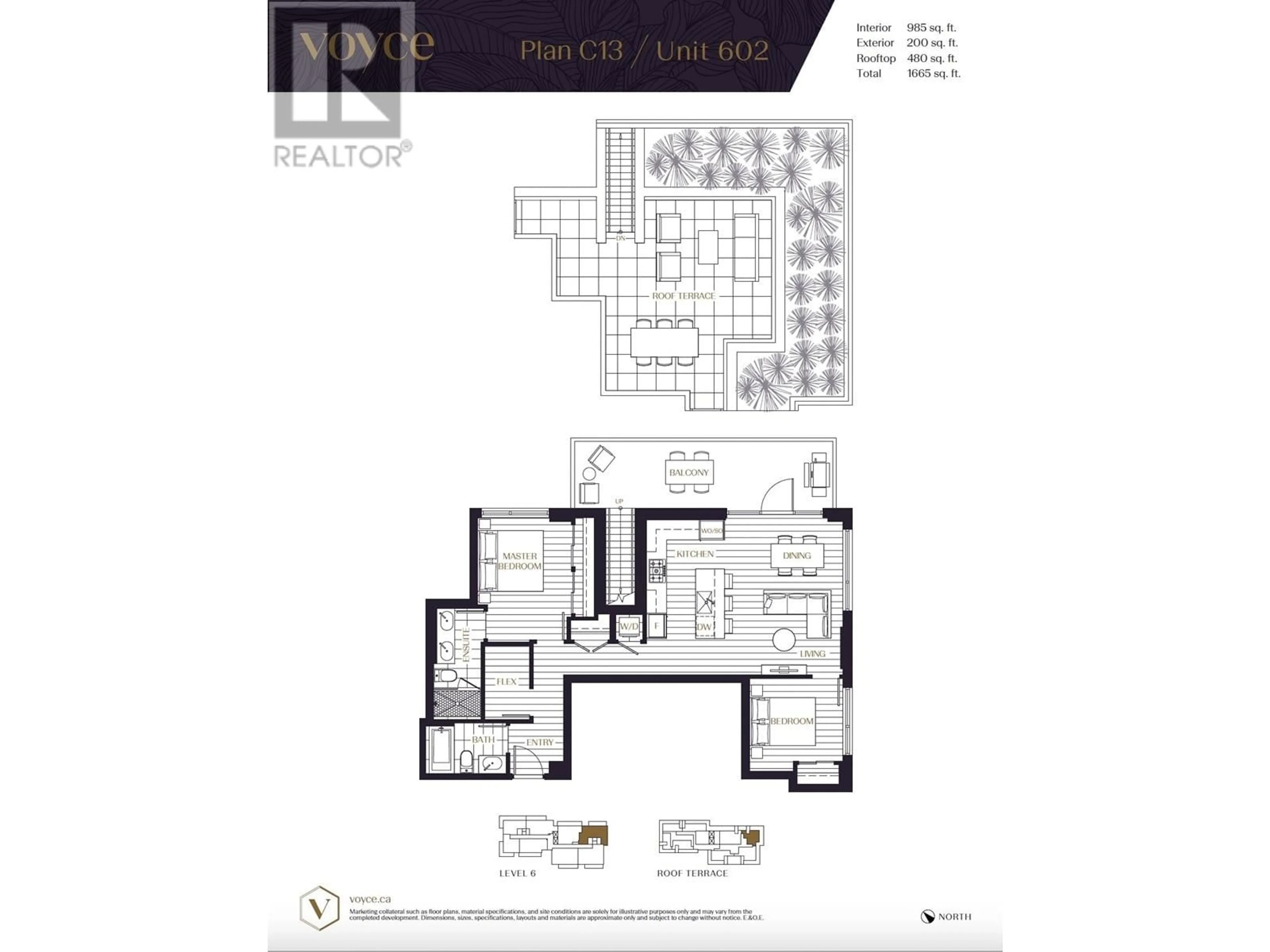 Floor plan for 602 5168 CAMBIE STREET, Vancouver British Columbia V5Z0K7