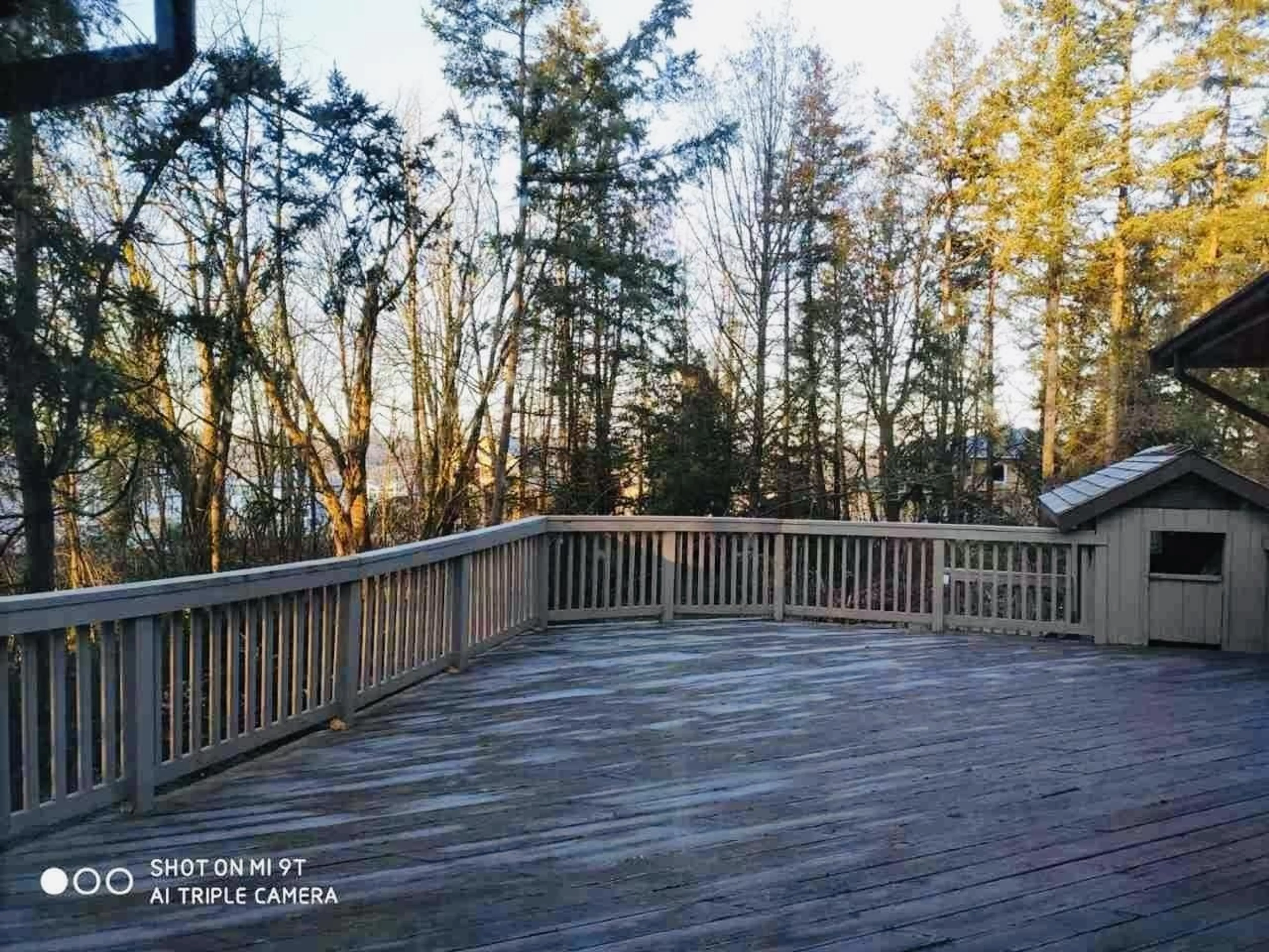 Patio, the fenced backyard for 7819 156 STREET, Surrey British Columbia V3S3R2