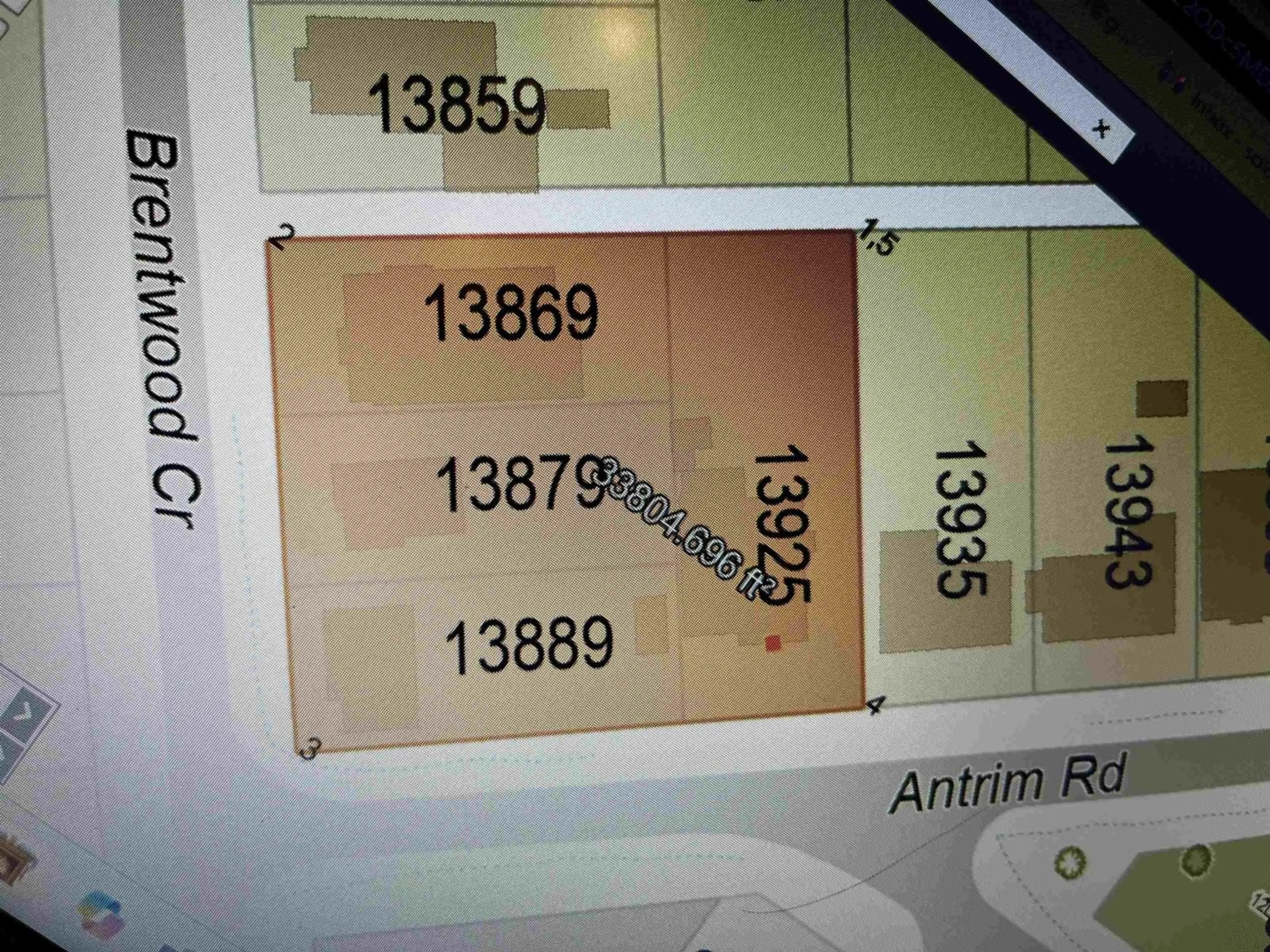 Picture of a map for 13925 ANTRIM ROAD, Surrey British Columbia V3R5H4