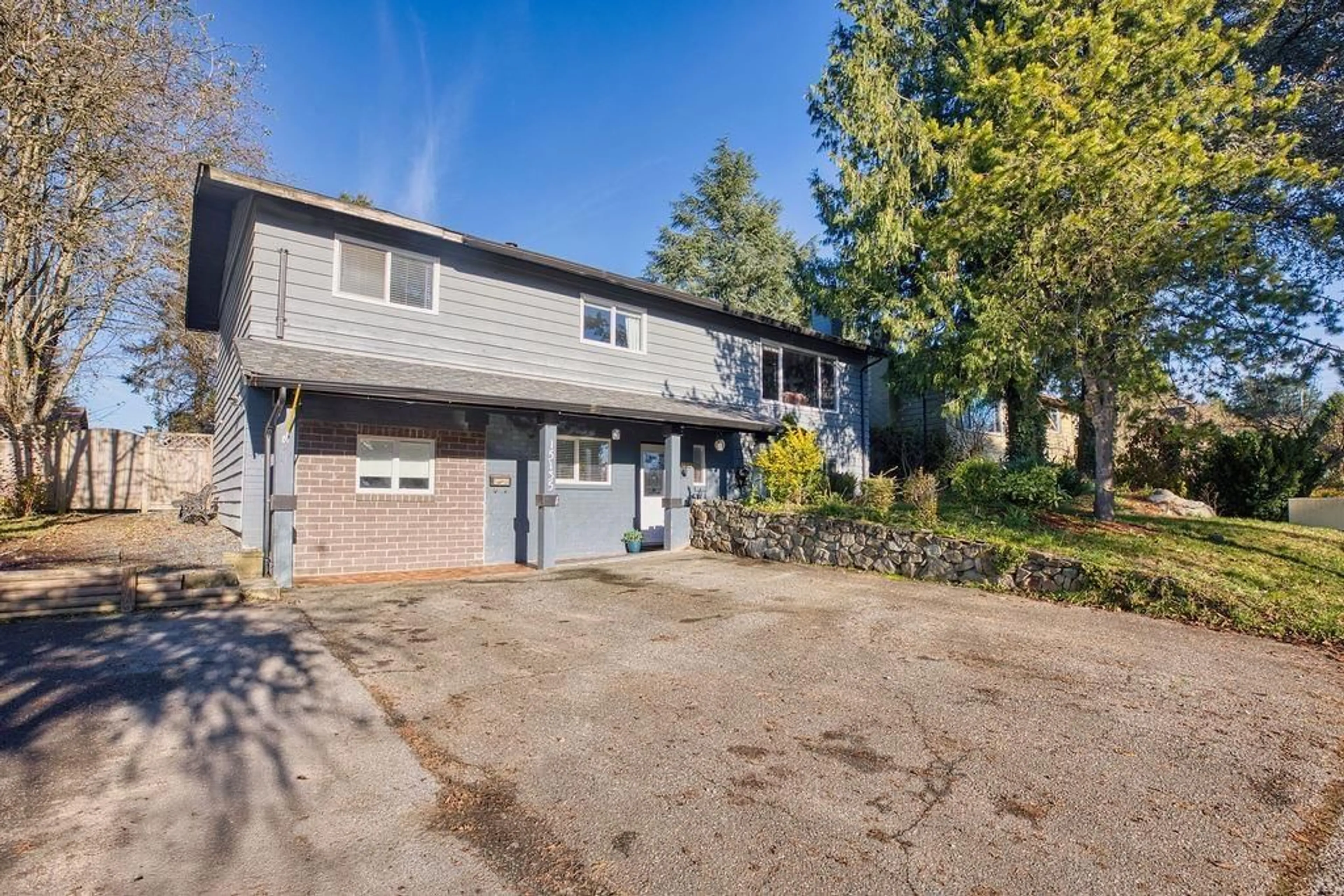 A pic from outside/outdoor area/front of a property/back of a property/a pic from drone, street for 15135 86 AVENUE, Surrey British Columbia V3S4T8