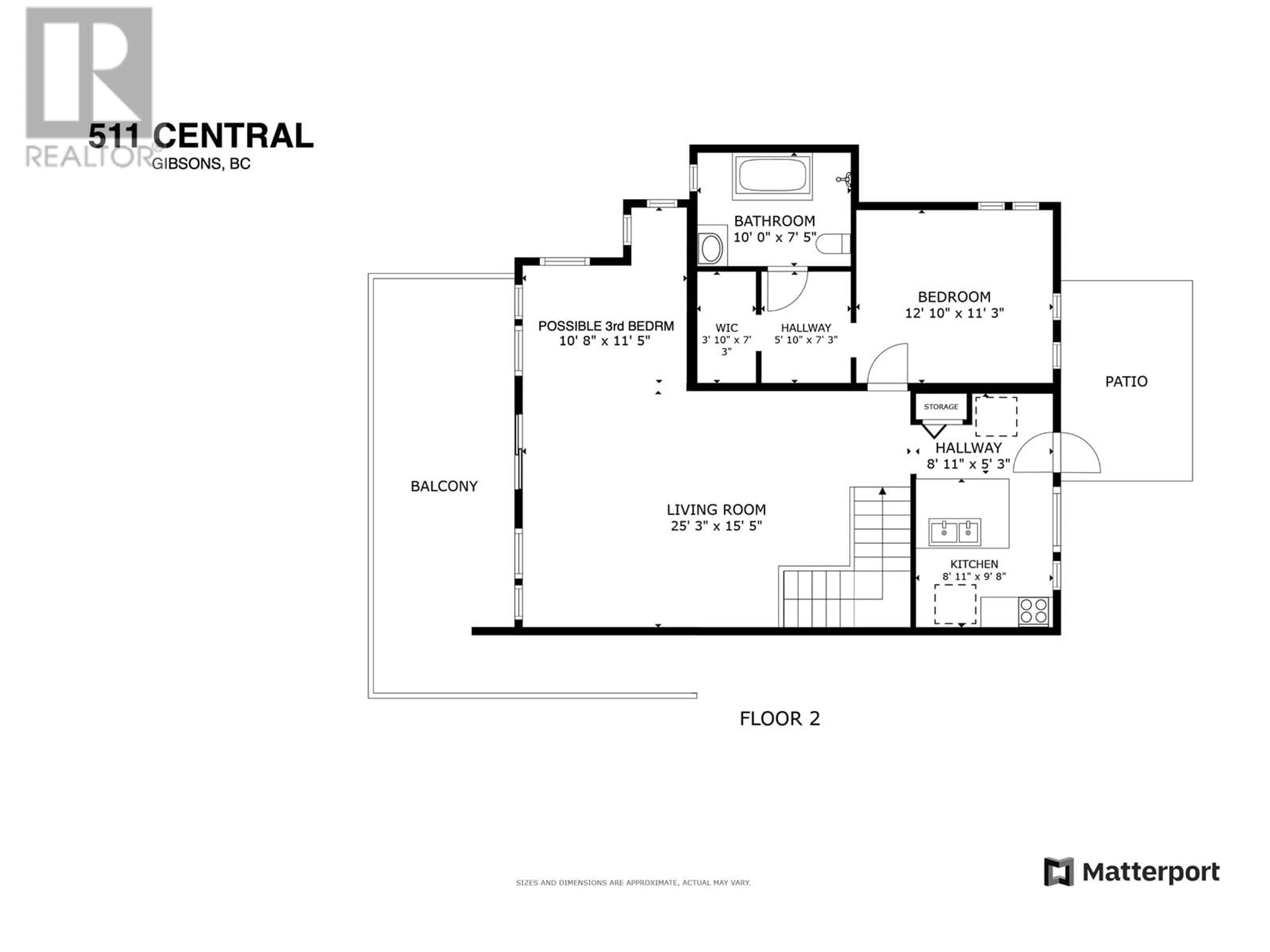 Floor plan for 511 CENTRAL AVENUE, Gibsons British Columbia V0N1V1