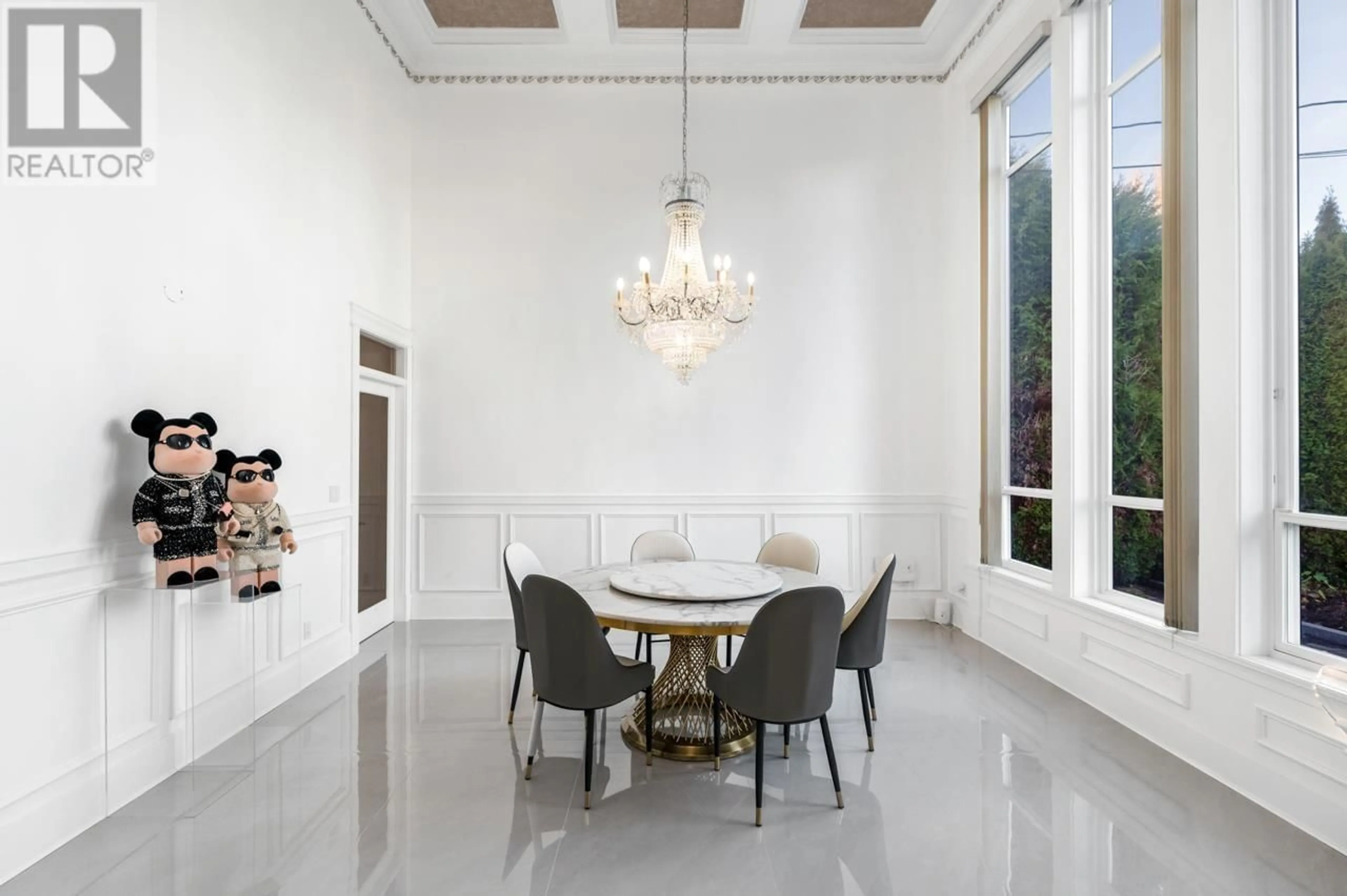 Dining room, ceramic floors for 9871 PIGOTT ROAD, Richmond British Columbia V7A2C1